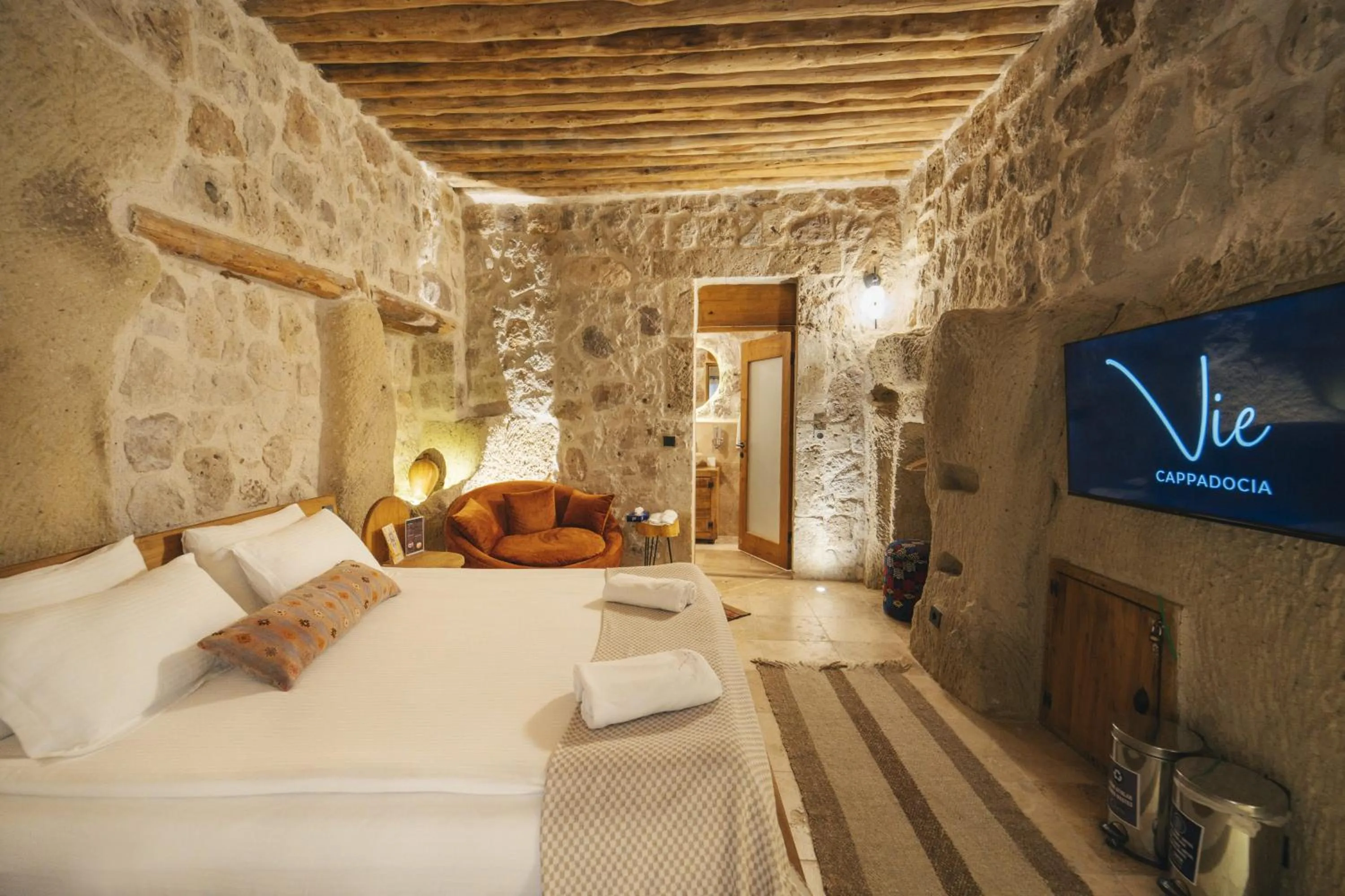 Bed in Vie Cappadocia - Adults Only