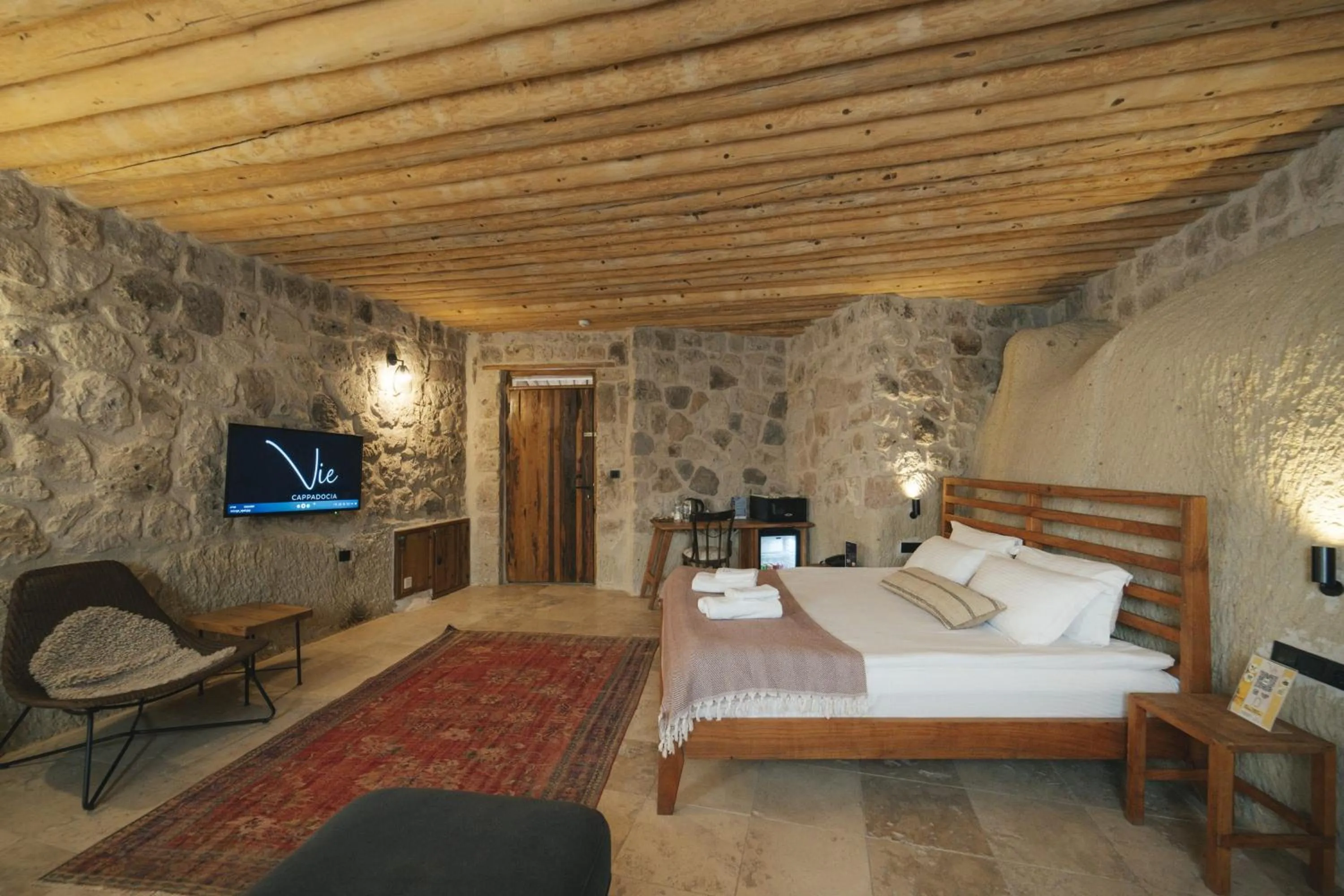 Bed in Vie Cappadocia - Adults Only