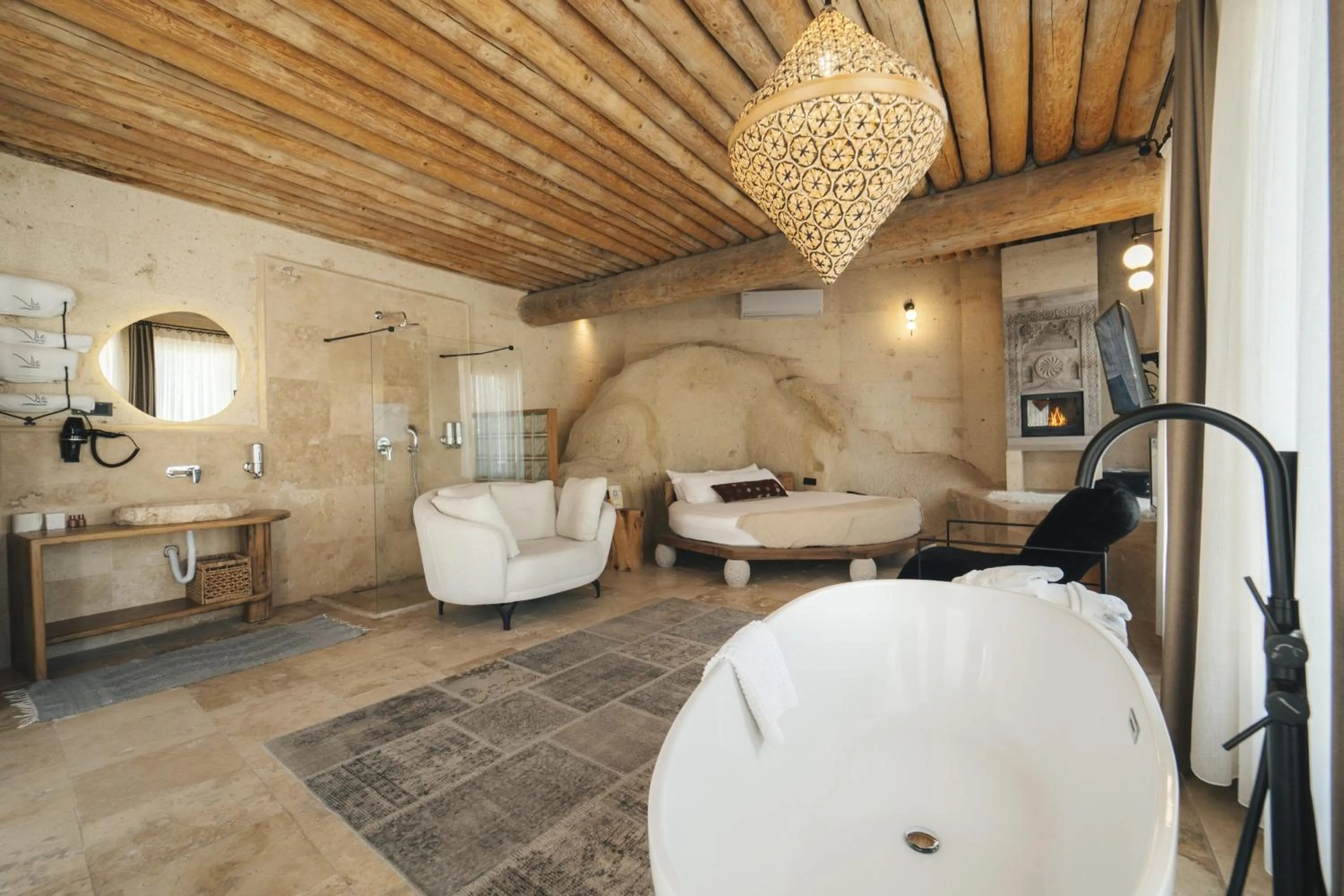 Shower in Vie Cappadocia - Adults Only
