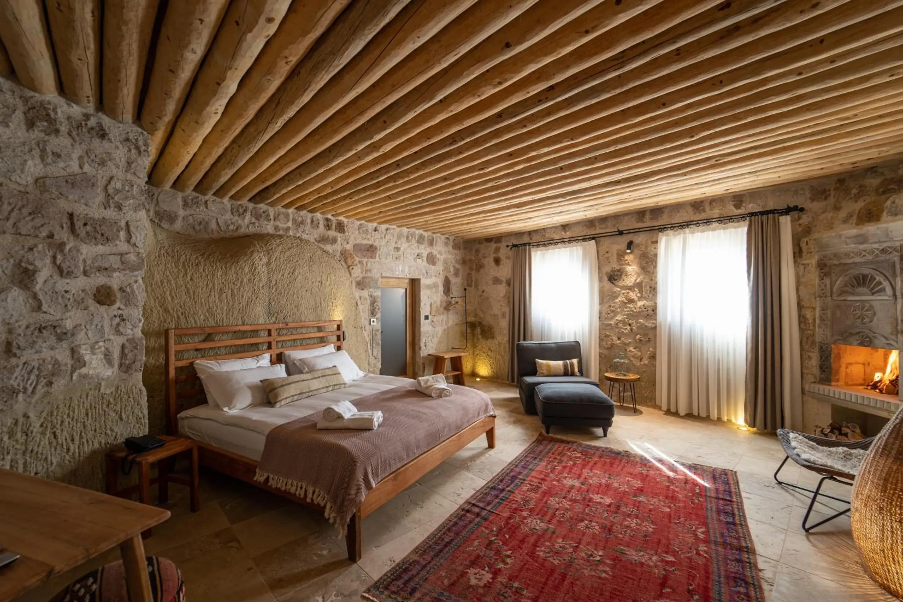 Queen Room with Spa Bath in Vie Cappadocia - Adults Only Queen Room with Spa Bath in Vie Cappadocia - Adults Only