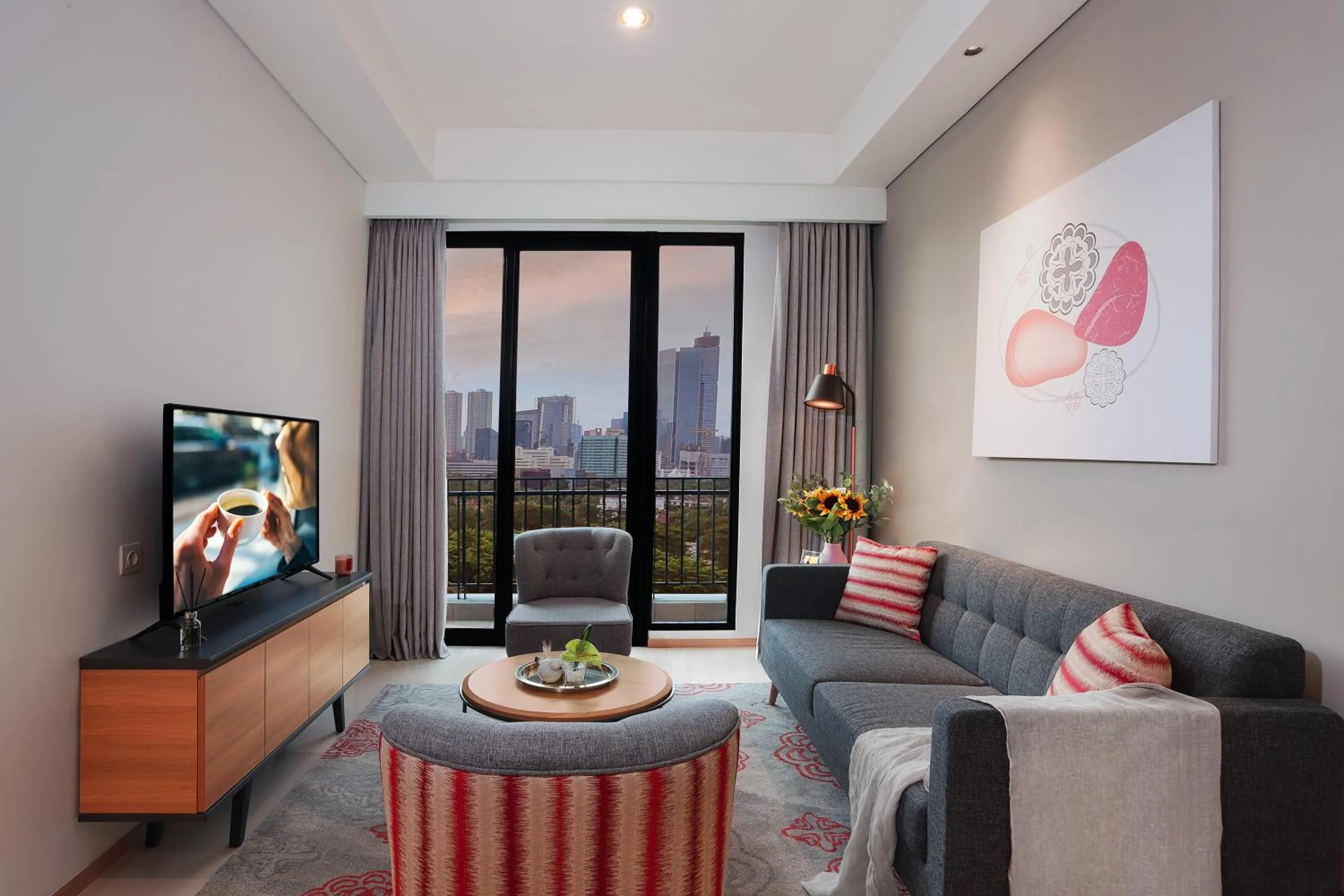 TV and multimedia in Citadines Gatot Subroto Jakarta