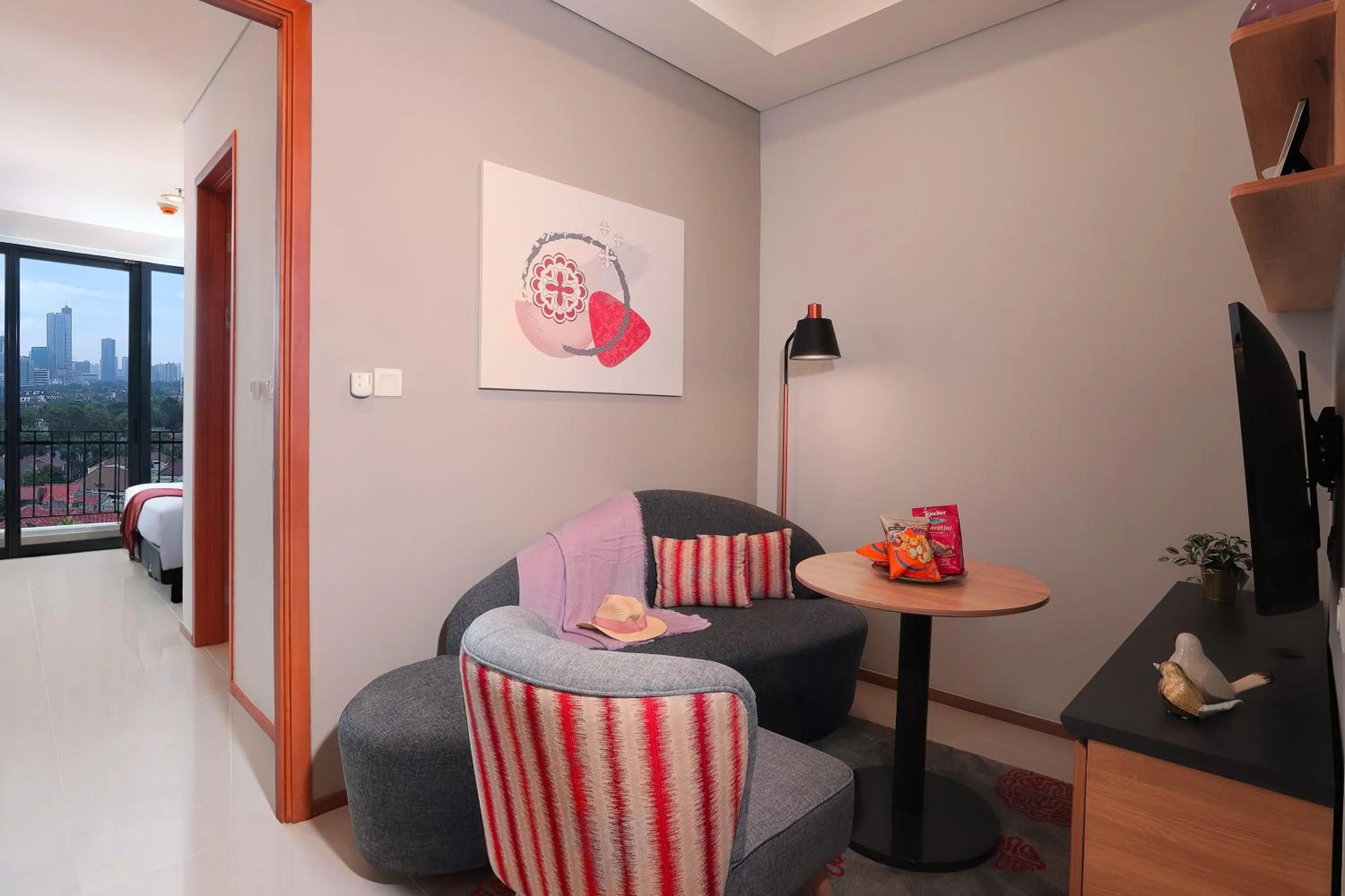 TV and multimedia in Citadines Gatot Subroto Jakarta