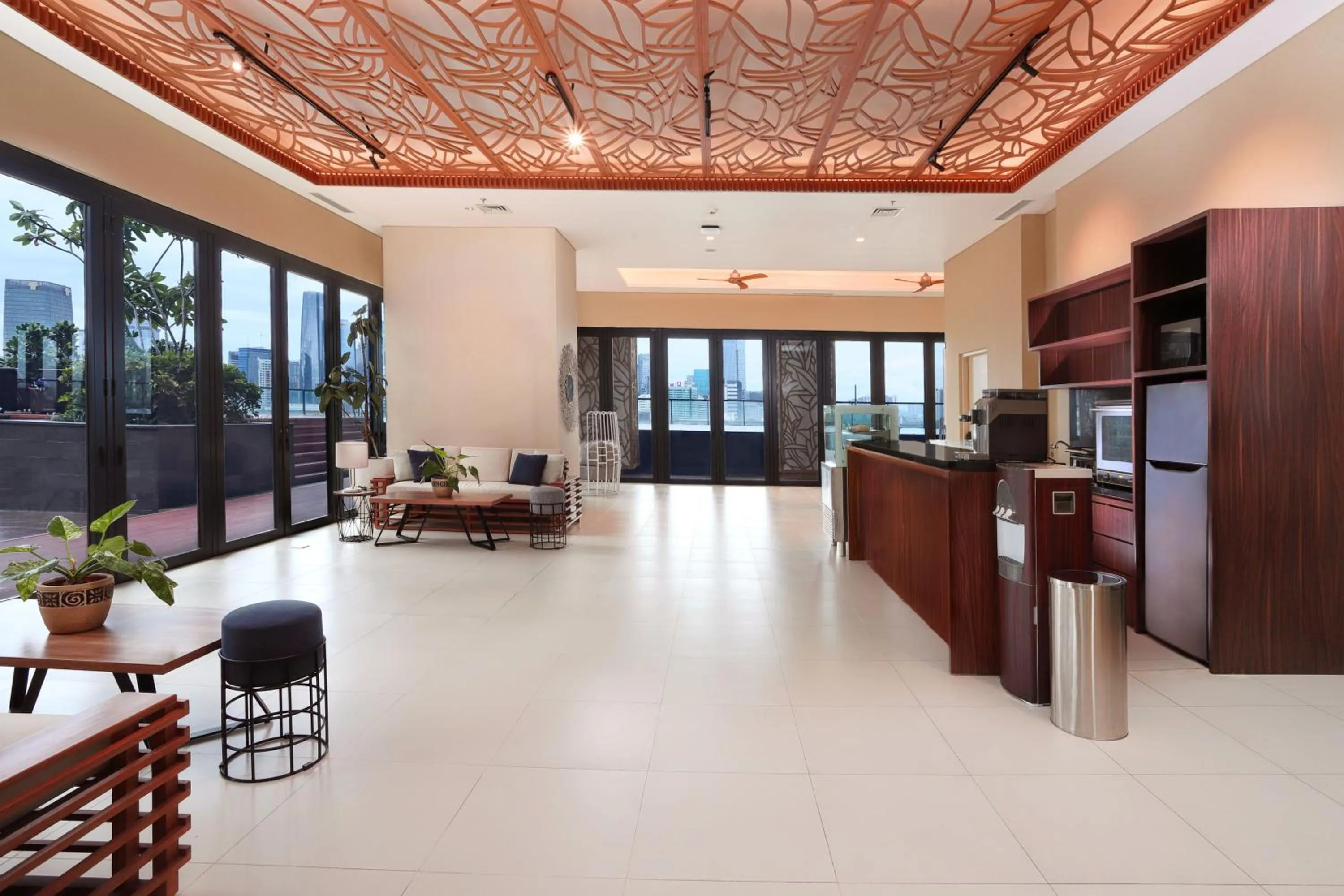 Lounge or bar in Citadines Gatot Subroto Jakarta