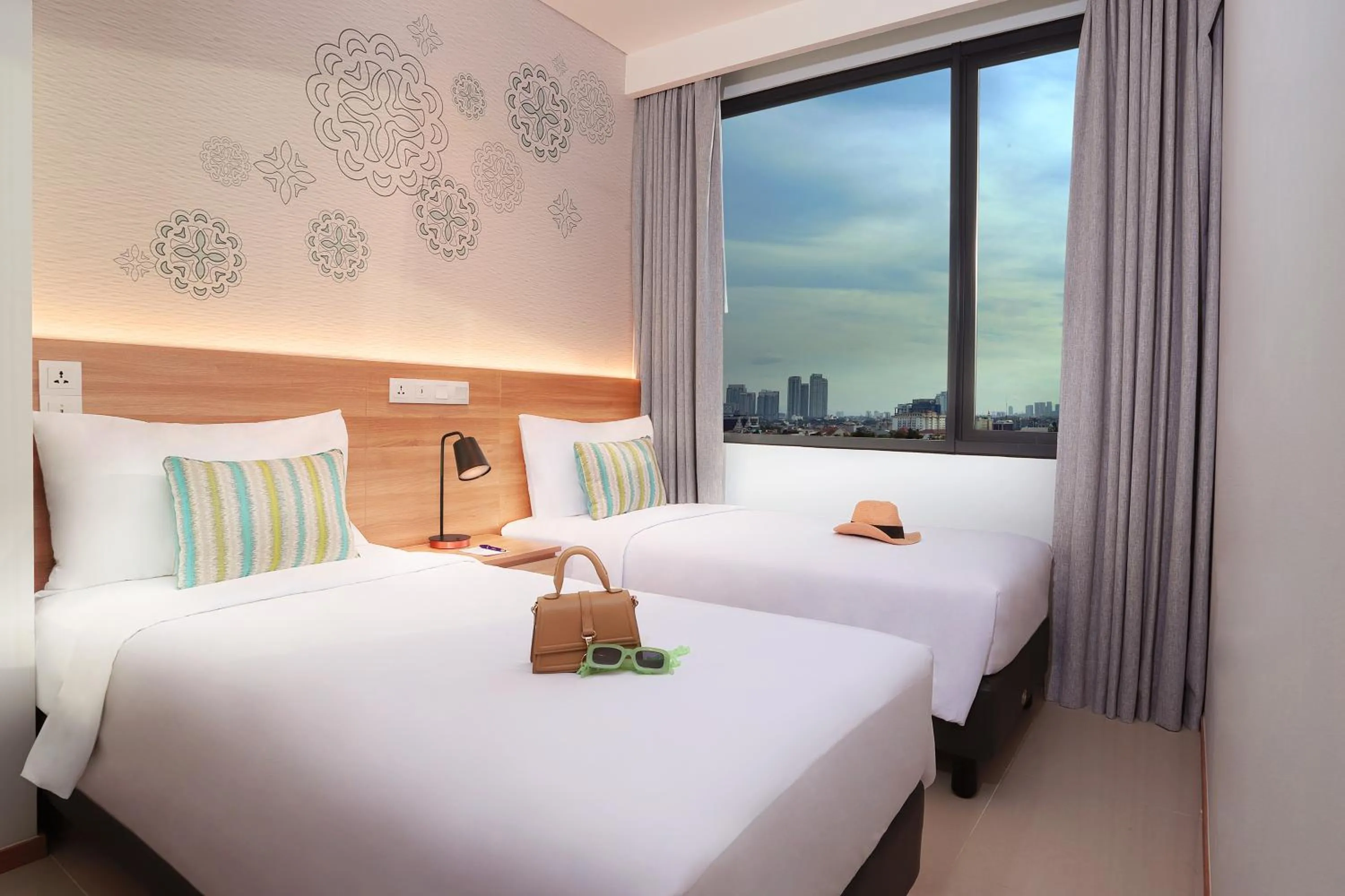 Bed in Citadines Gatot Subroto Jakarta