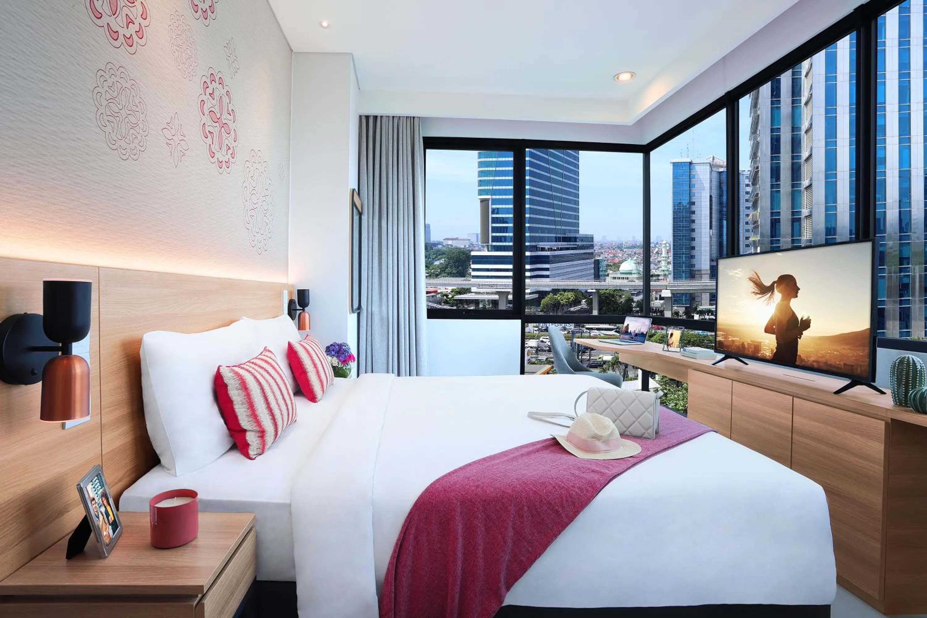 Bed in Citadines Gatot Subroto Jakarta