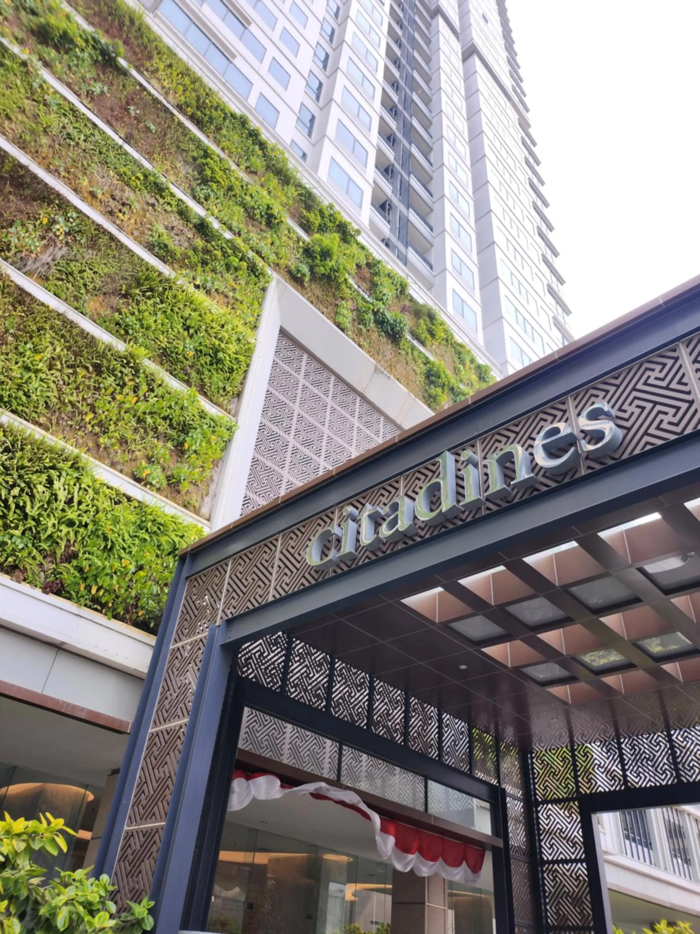 Facade/entrance in Citadines Gatot Subroto Jakarta