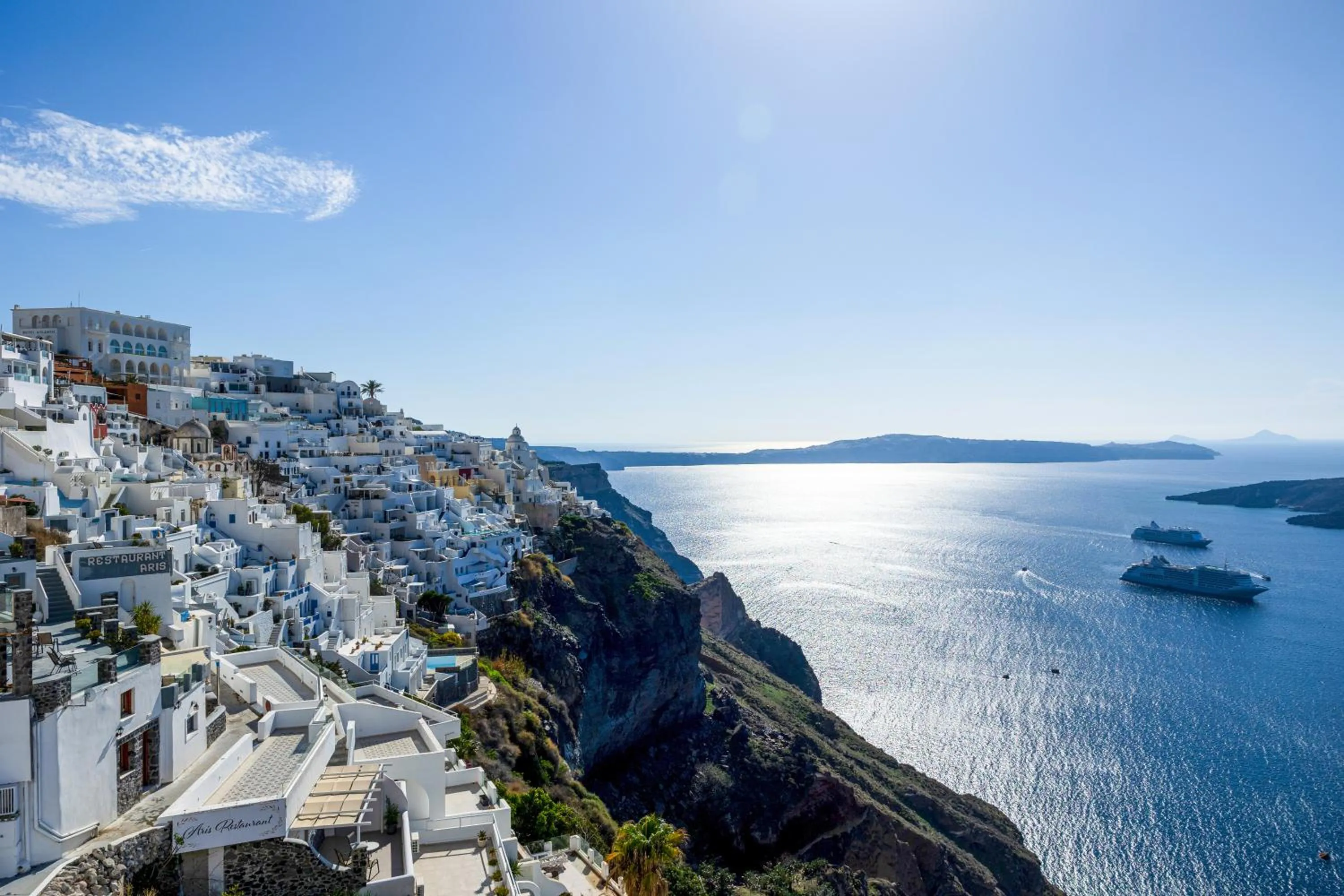 Sea view in CASASUNSHA Hybrid Retreat Santorini