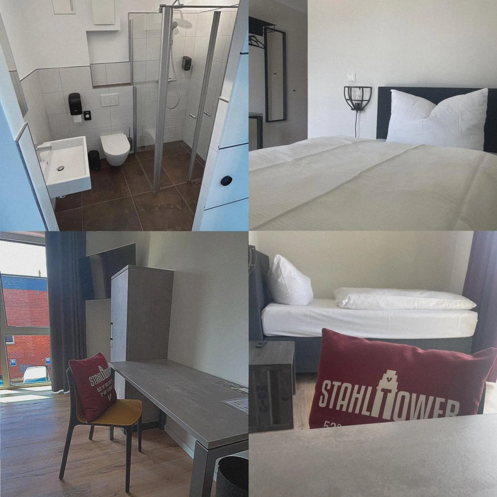 Photo of the whole room, Bed in Hotel Stahltower