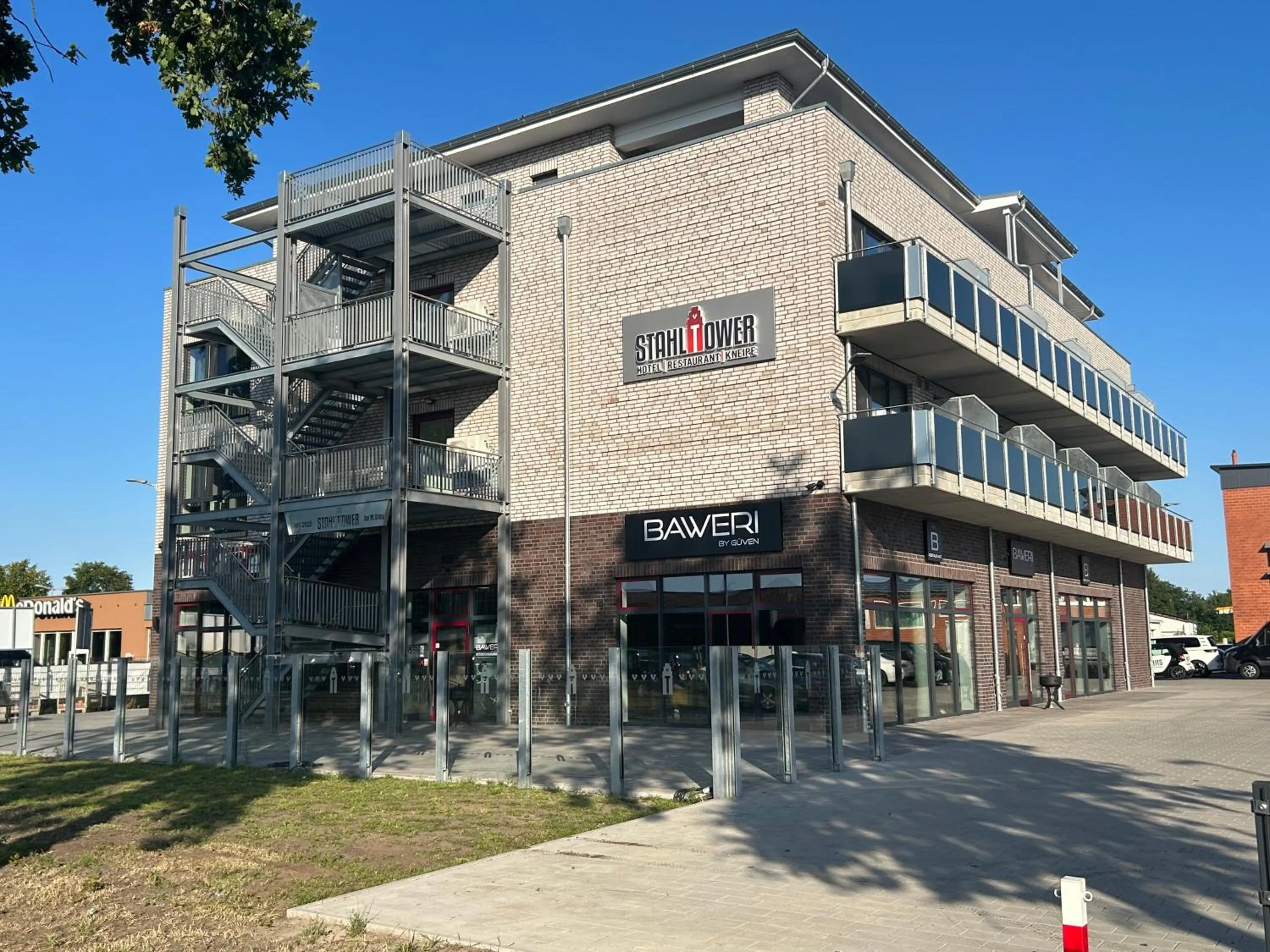 Property building in Hotel Stahltower