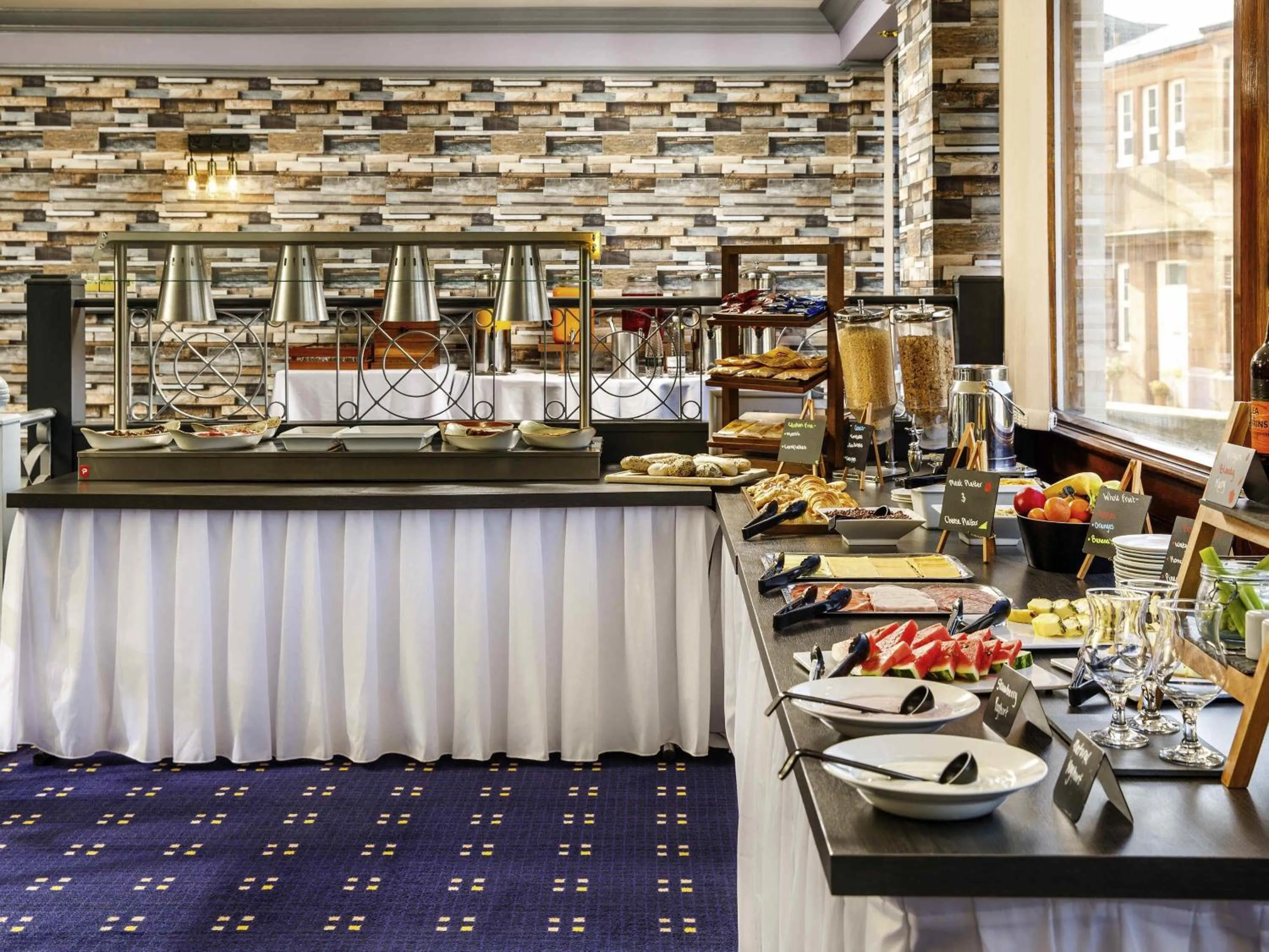 Breakfast in Mercure Ayr Hotel