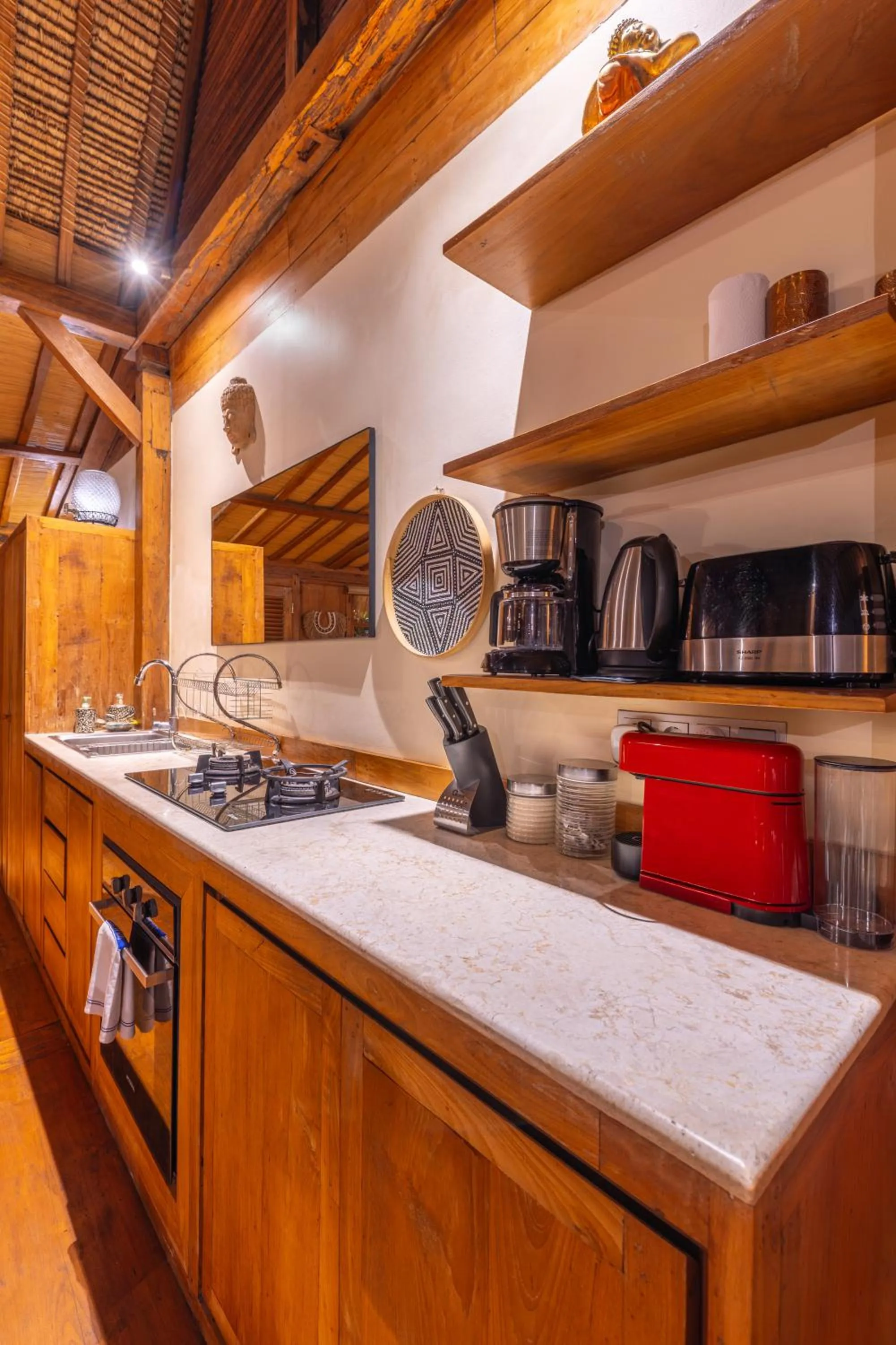 Kitchen or kitchenette in Wanderlust Villa by Betterplace