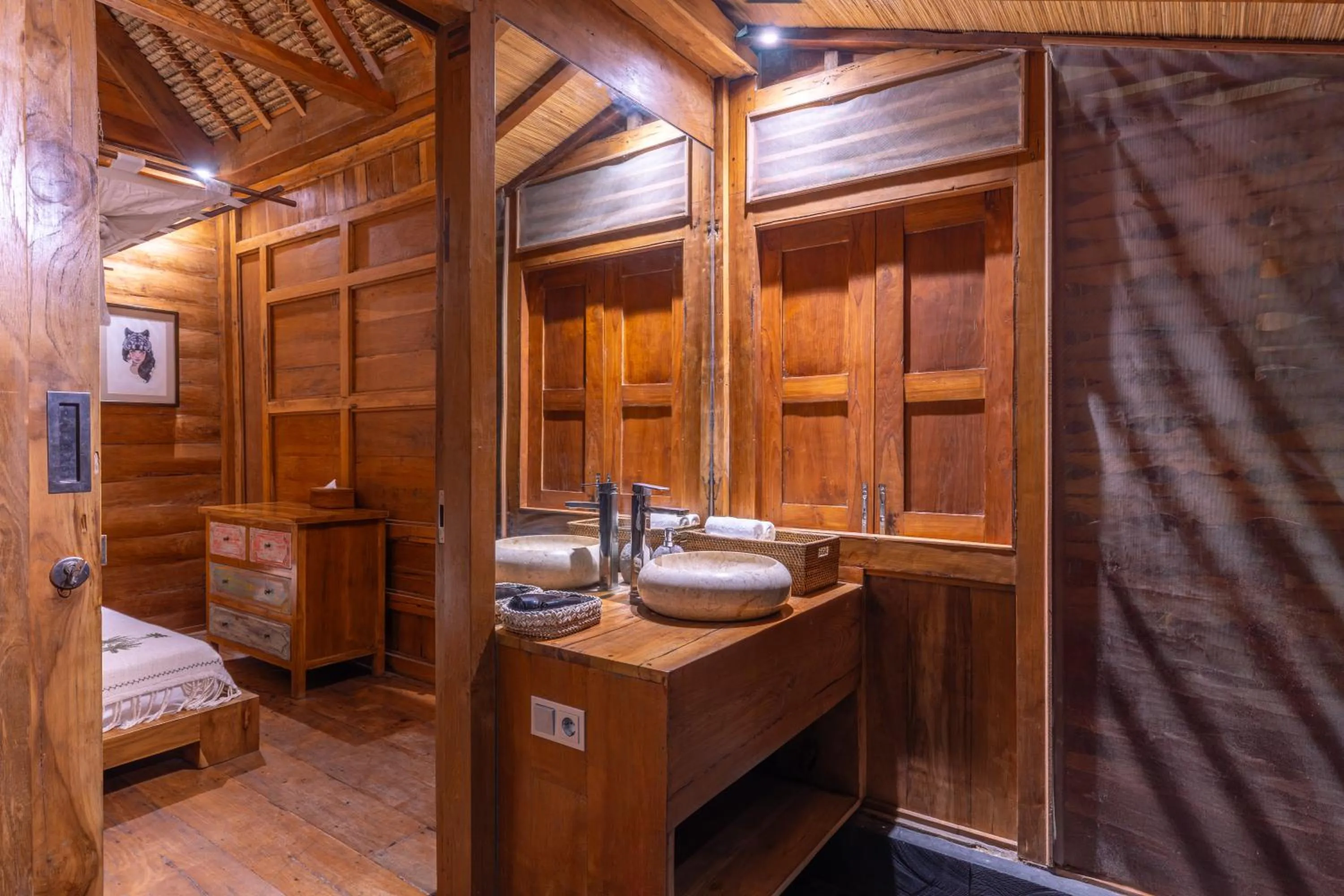 Bathroom, Bed in Wanderlust Villa by Betterplace