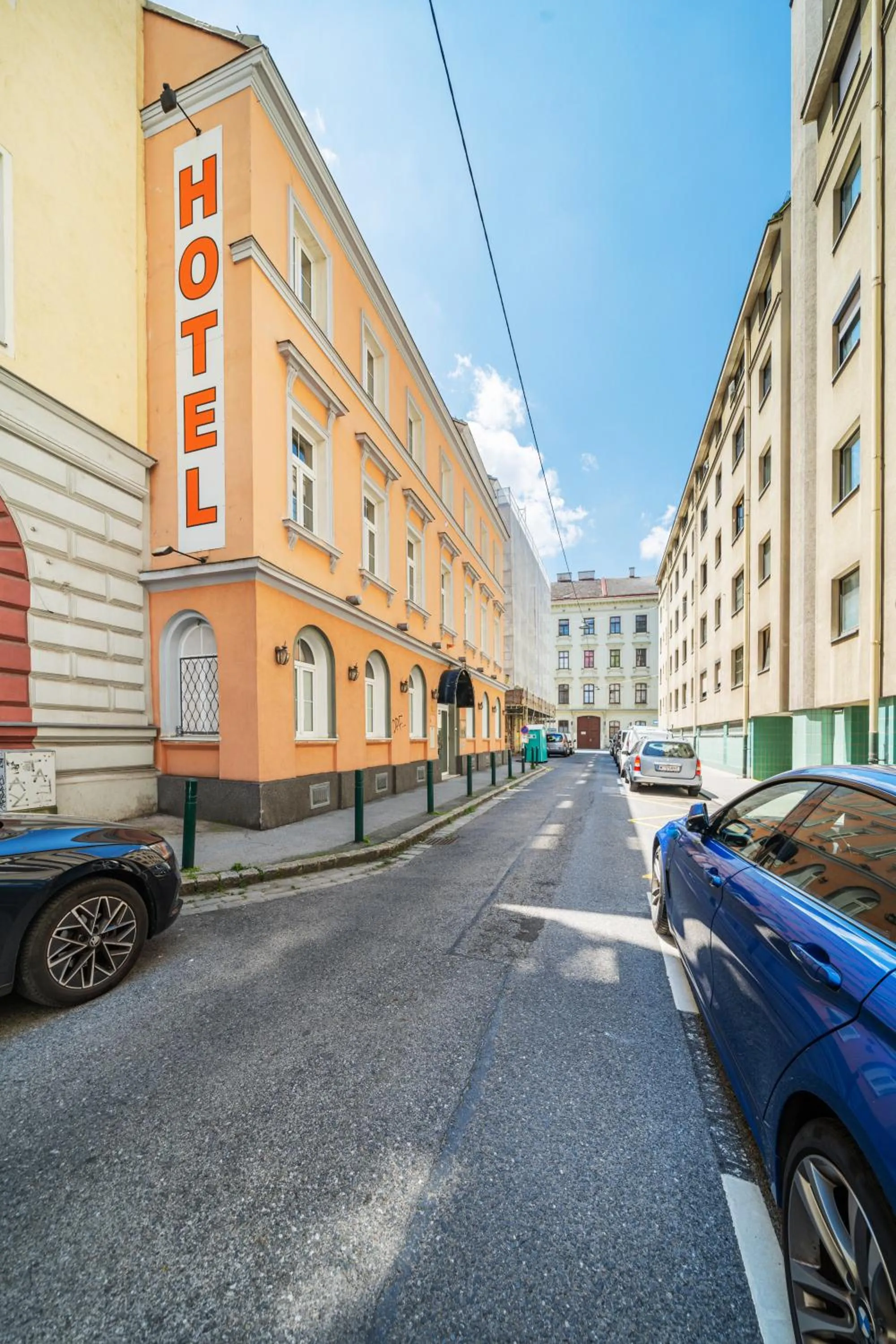 Property building in Self-Check-In Hotel Adlon