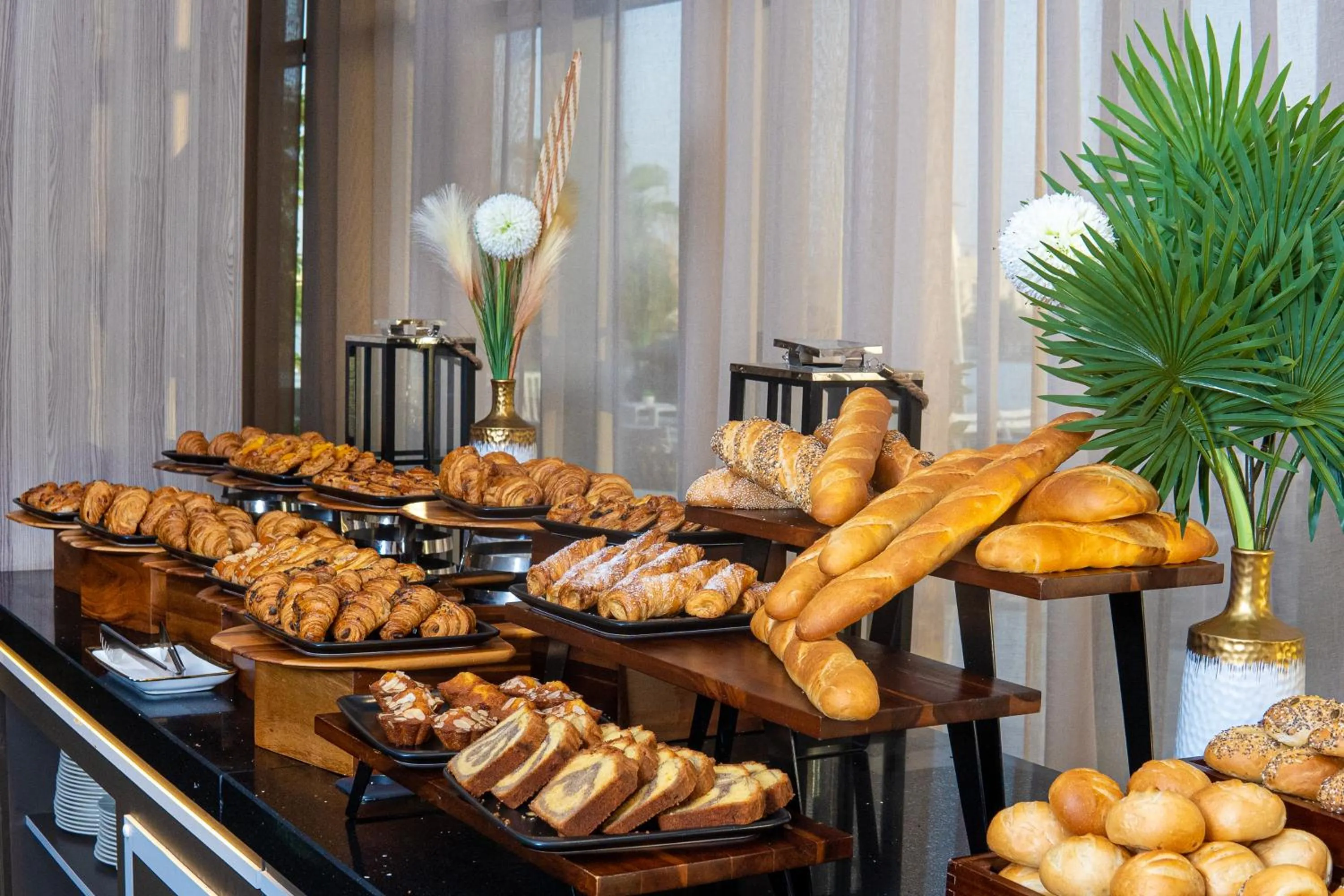 Buffet breakfast in FASQ Hotel