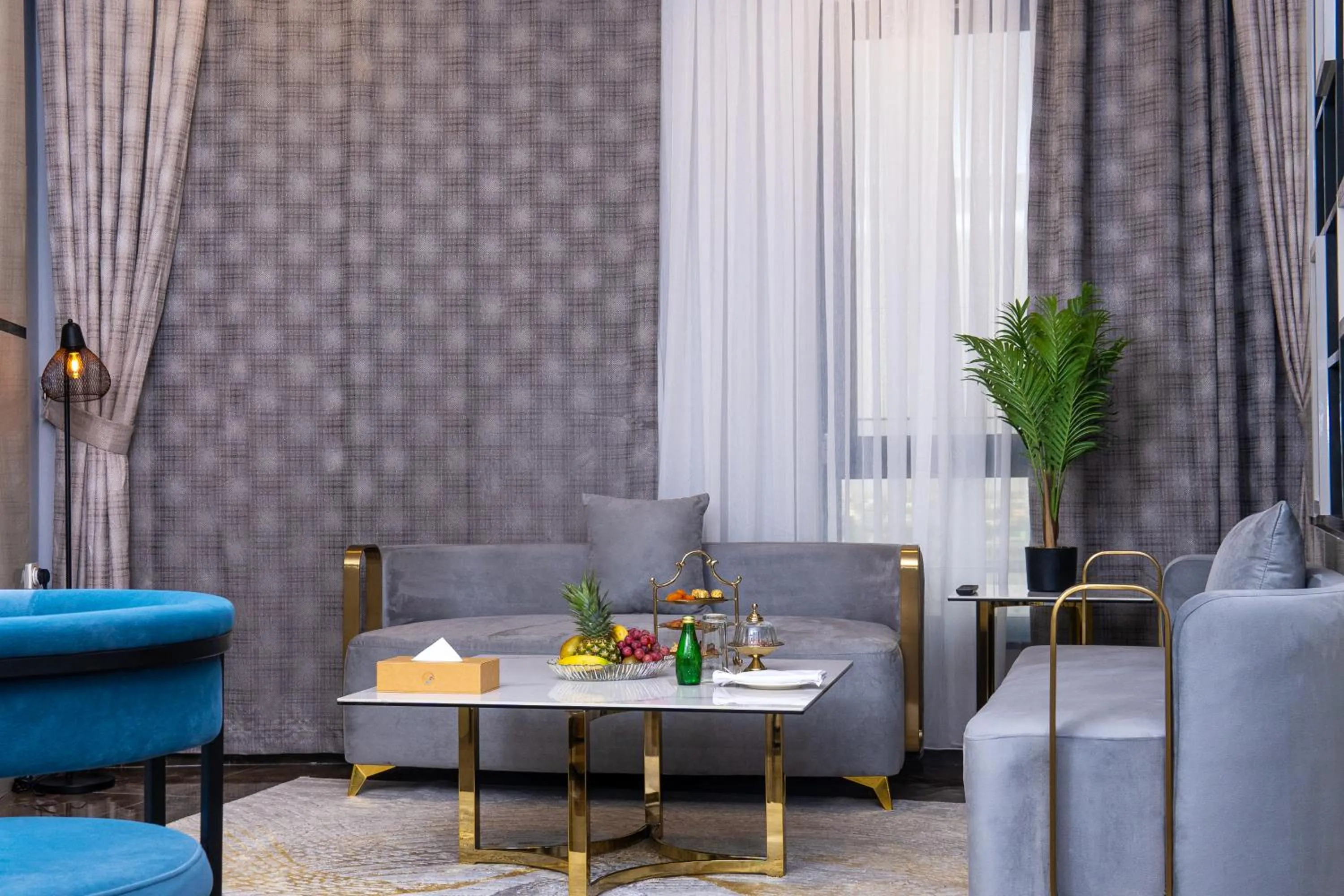 Living room in FASQ Hotel