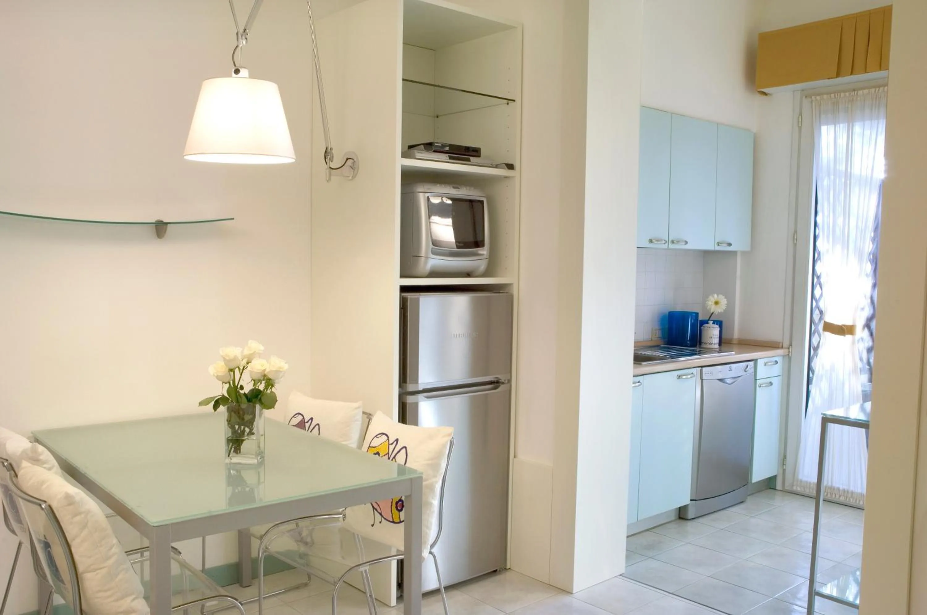 Kitchen or kitchenette in Hotel Eros Residence