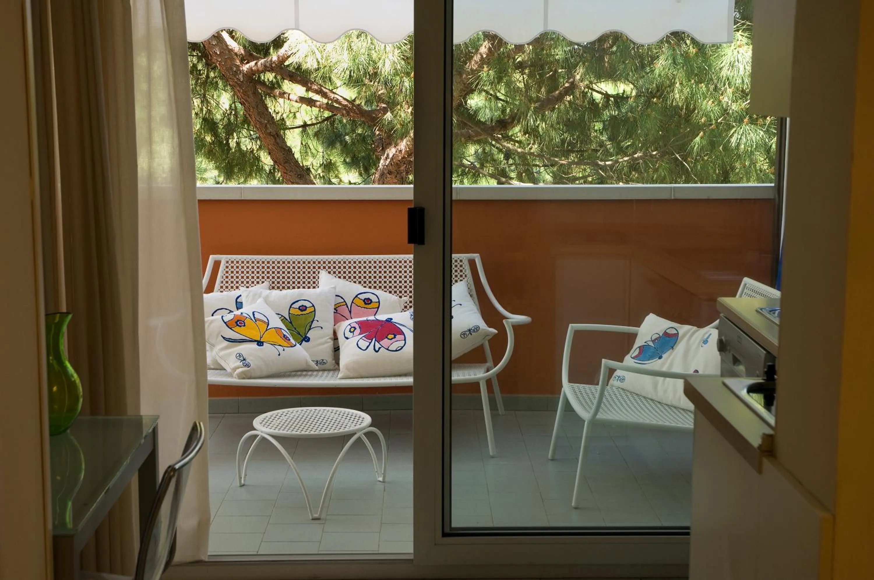 Balcony/Terrace in Hotel Eros Residence