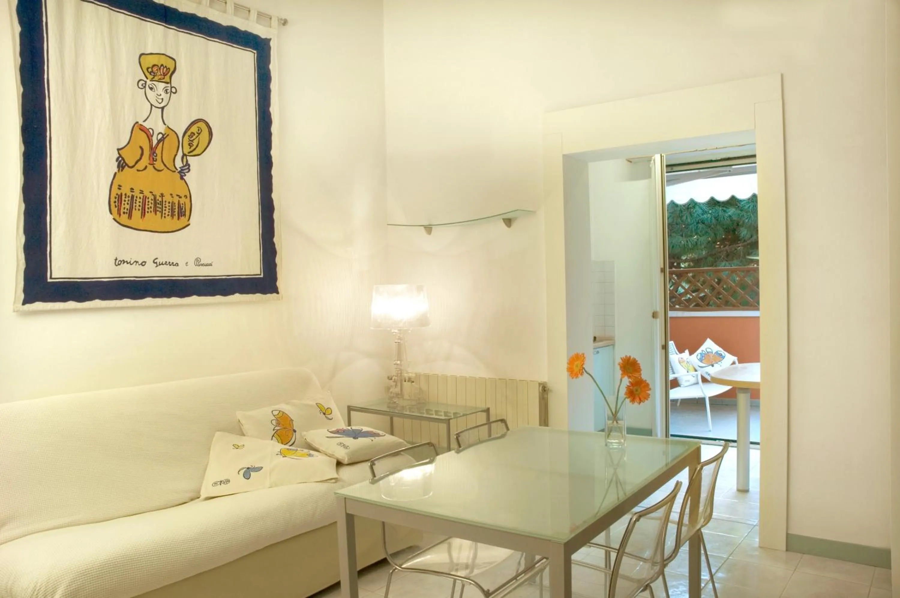 Balcony/Terrace in Hotel Eros Residence