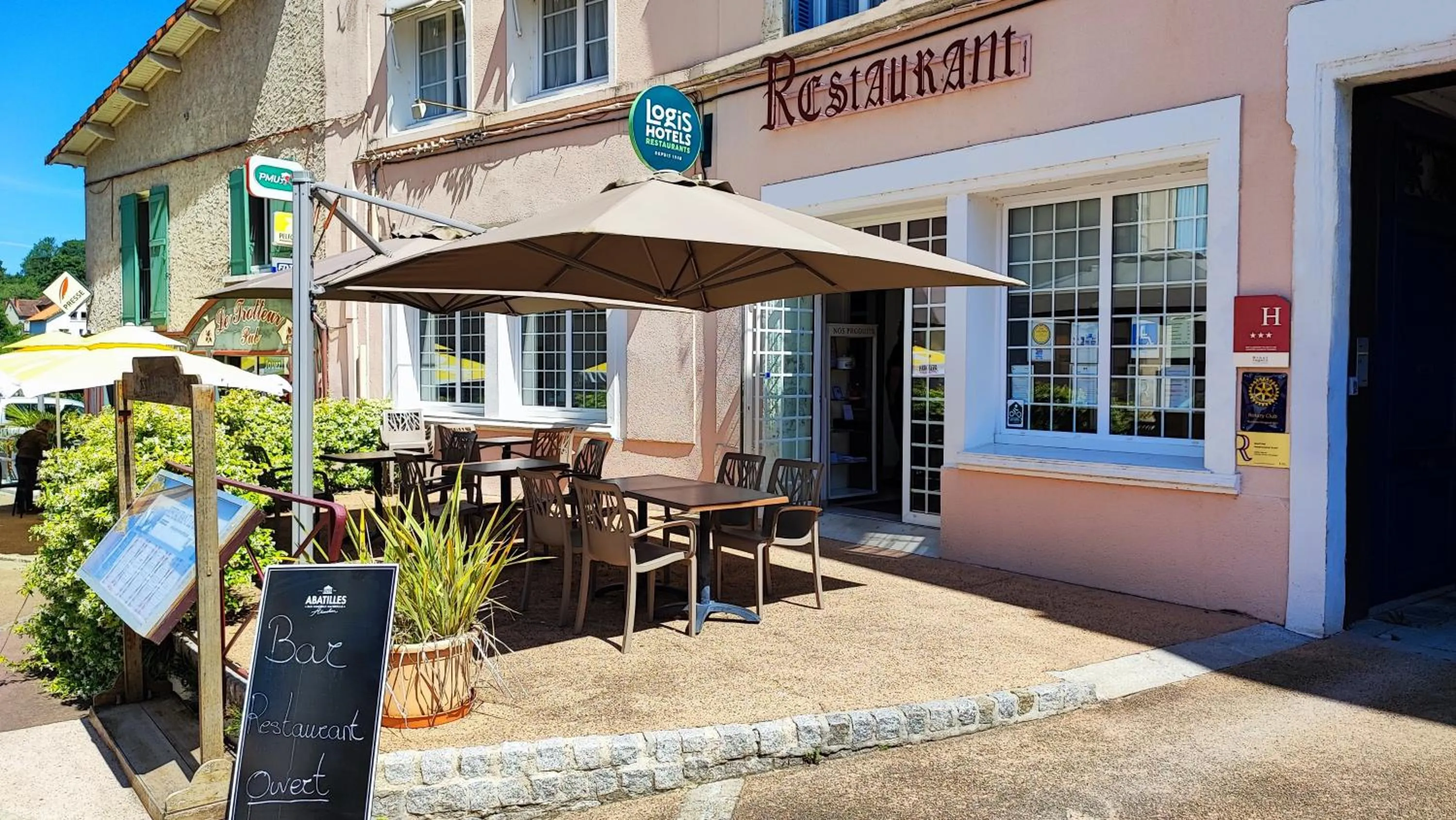 Property building in Logis Grand Hotel Pelisson