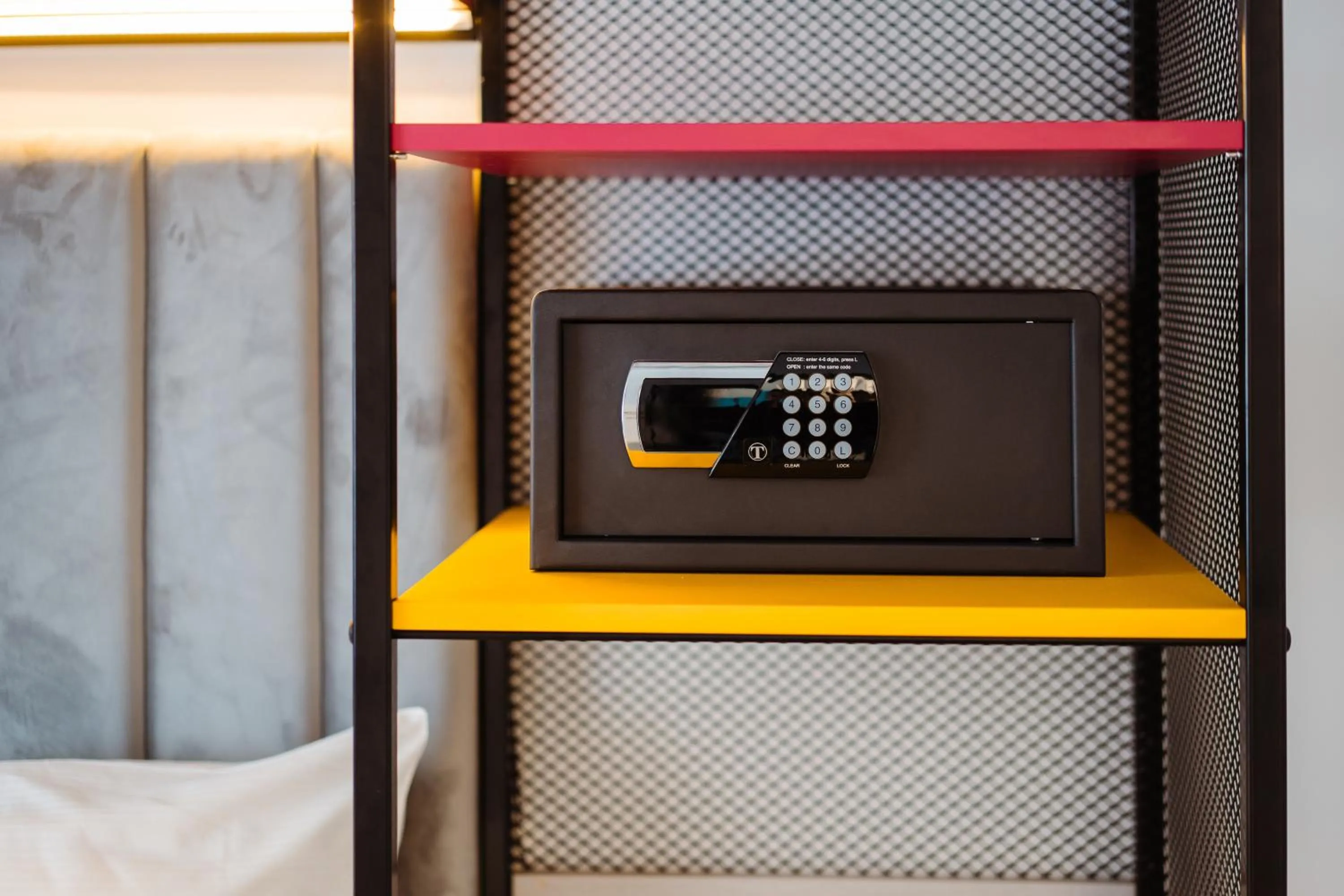 safe in Family Apartments by ASTORIA Hotel & Medical Spa