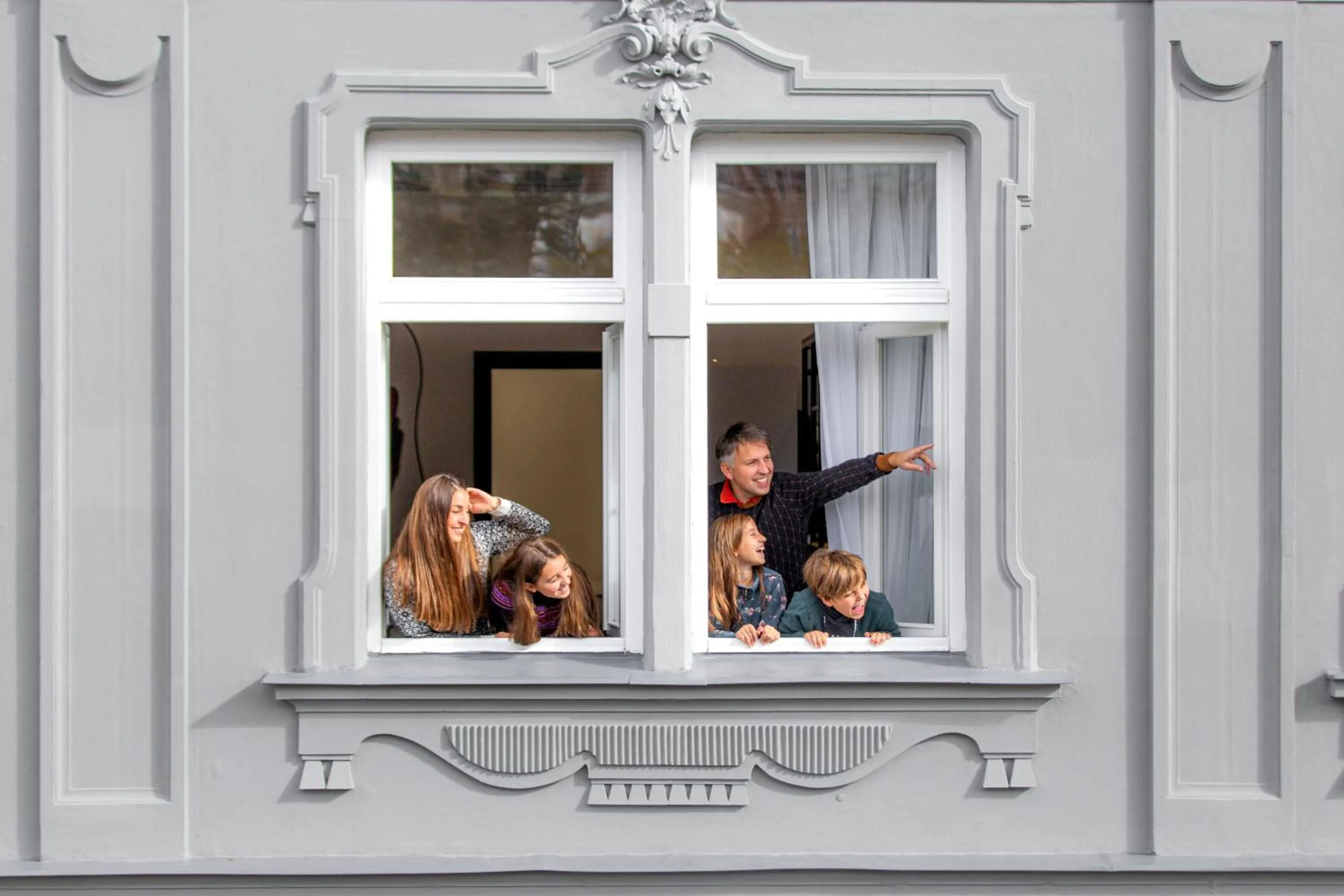 Facade/entrance in Family Apartments by ASTORIA Hotel & Medical Spa