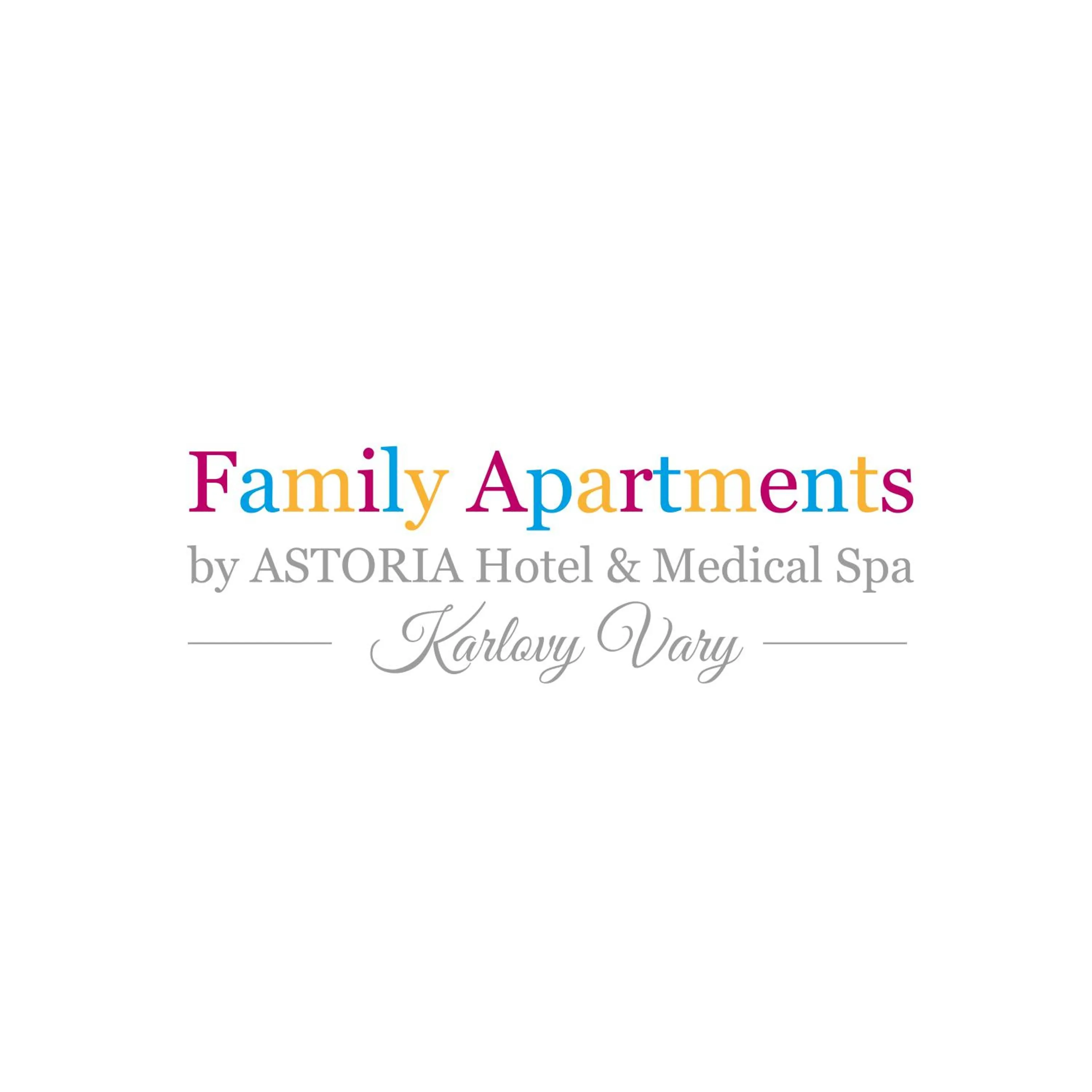 Text overlay in Family Apartments by ASTORIA Hotel & Medical Spa