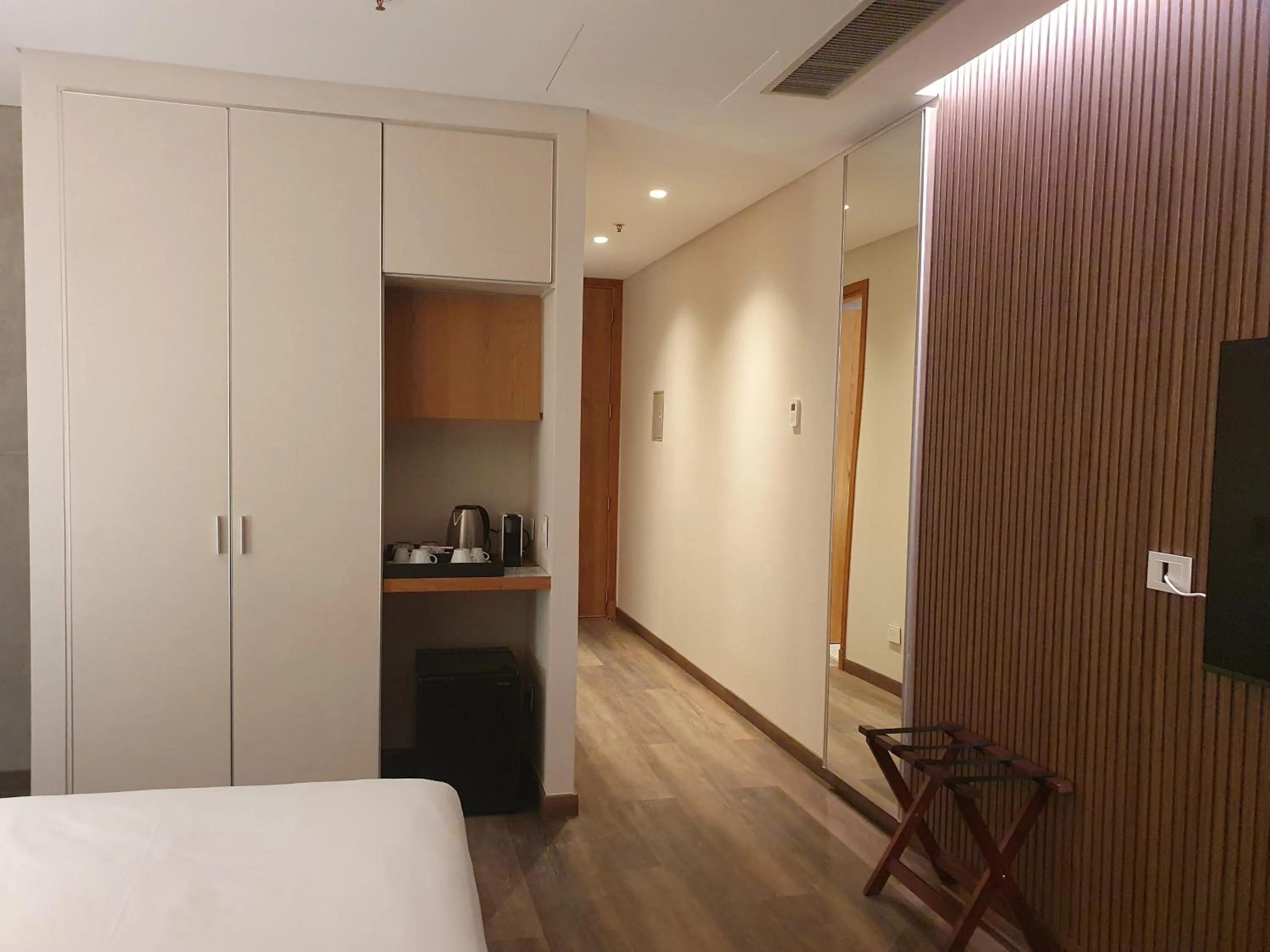 Bed in Del Bono Central Hotel