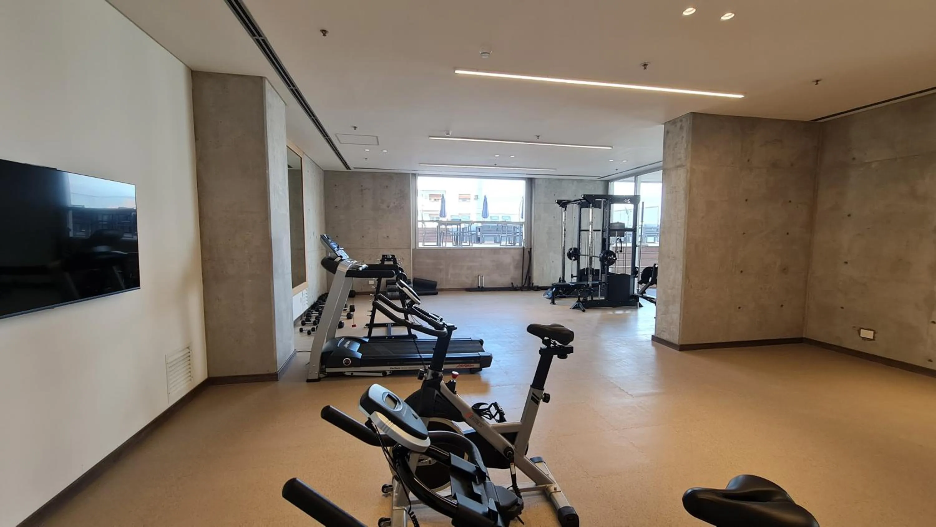 Fitness centre/facilities in Del Bono Central Hotel