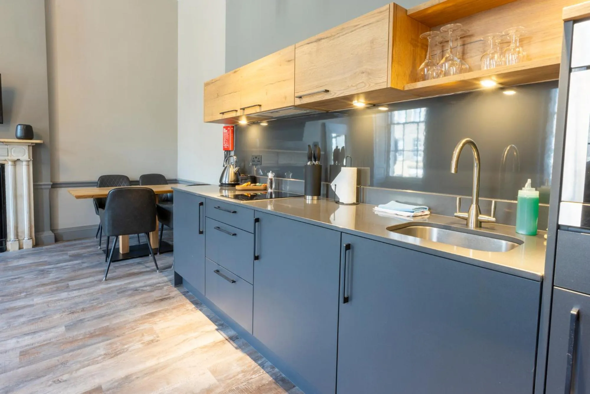 kitchen in MONO Suites NEW TOWN