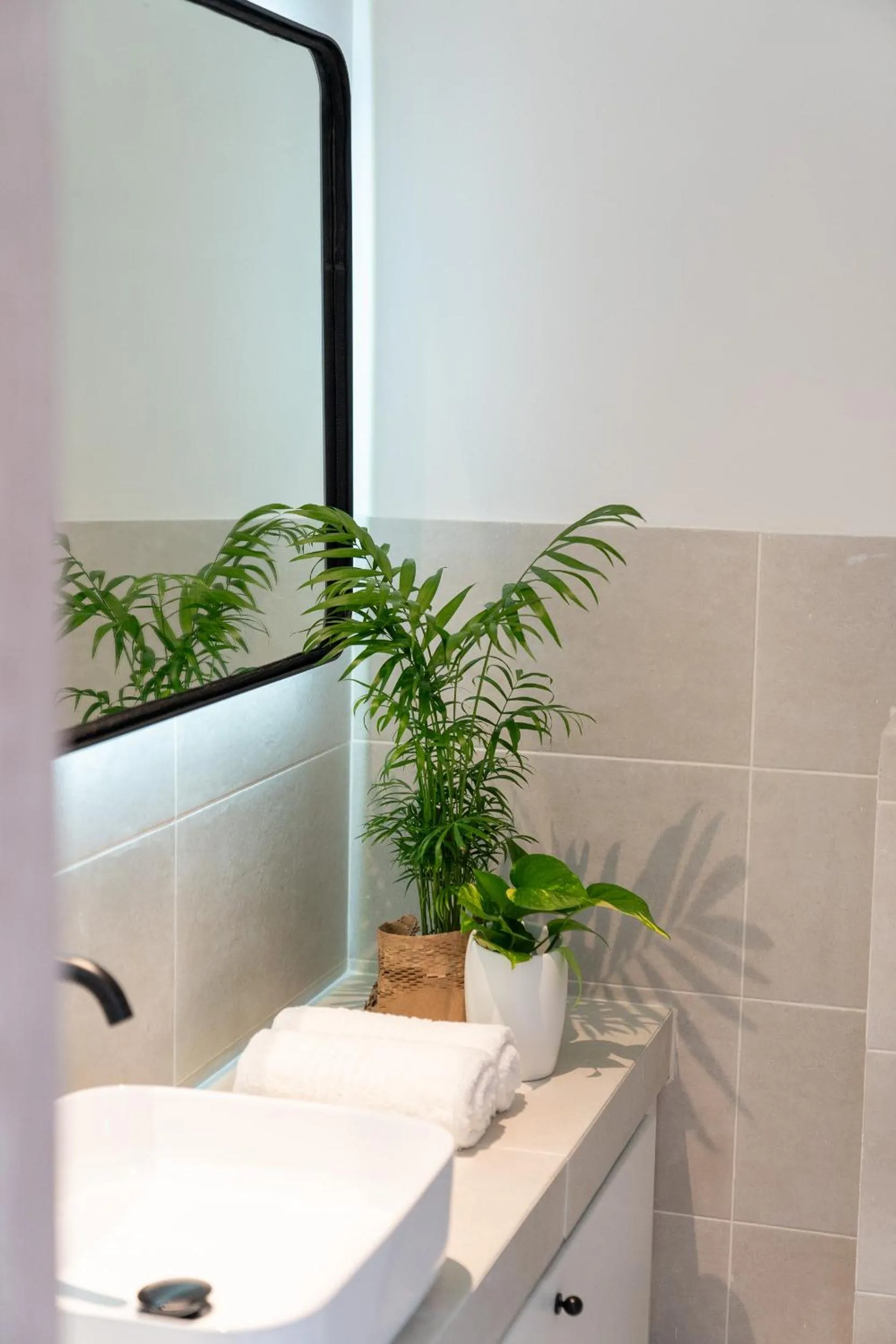 Bathroom in Athens Design Suites