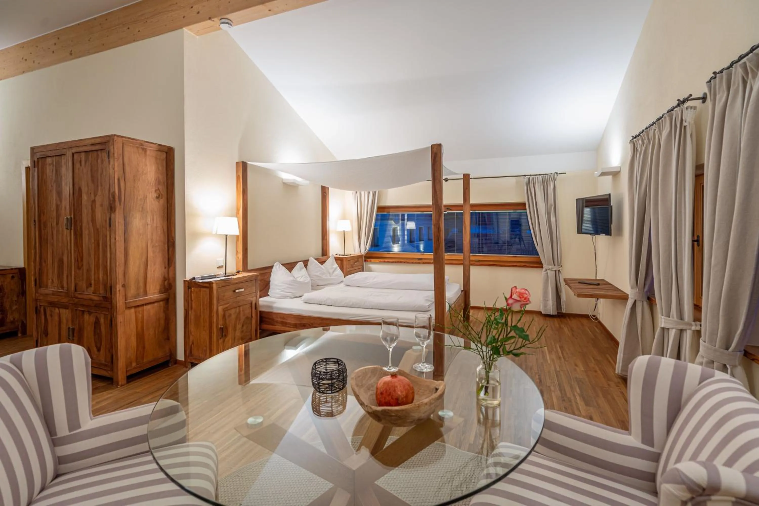 Bed in Gasthaus Murauer