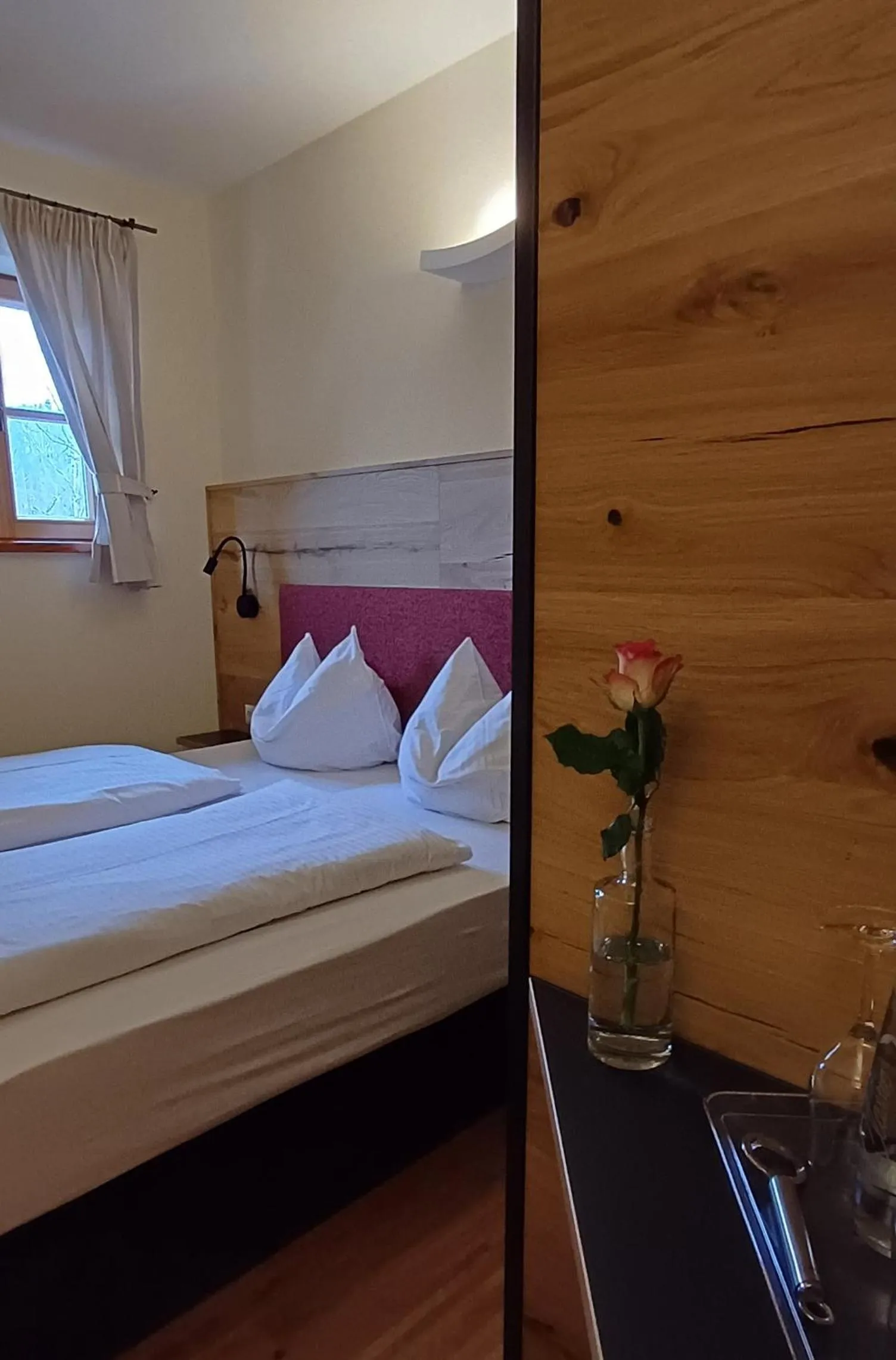 Bed in Gasthaus Murauer