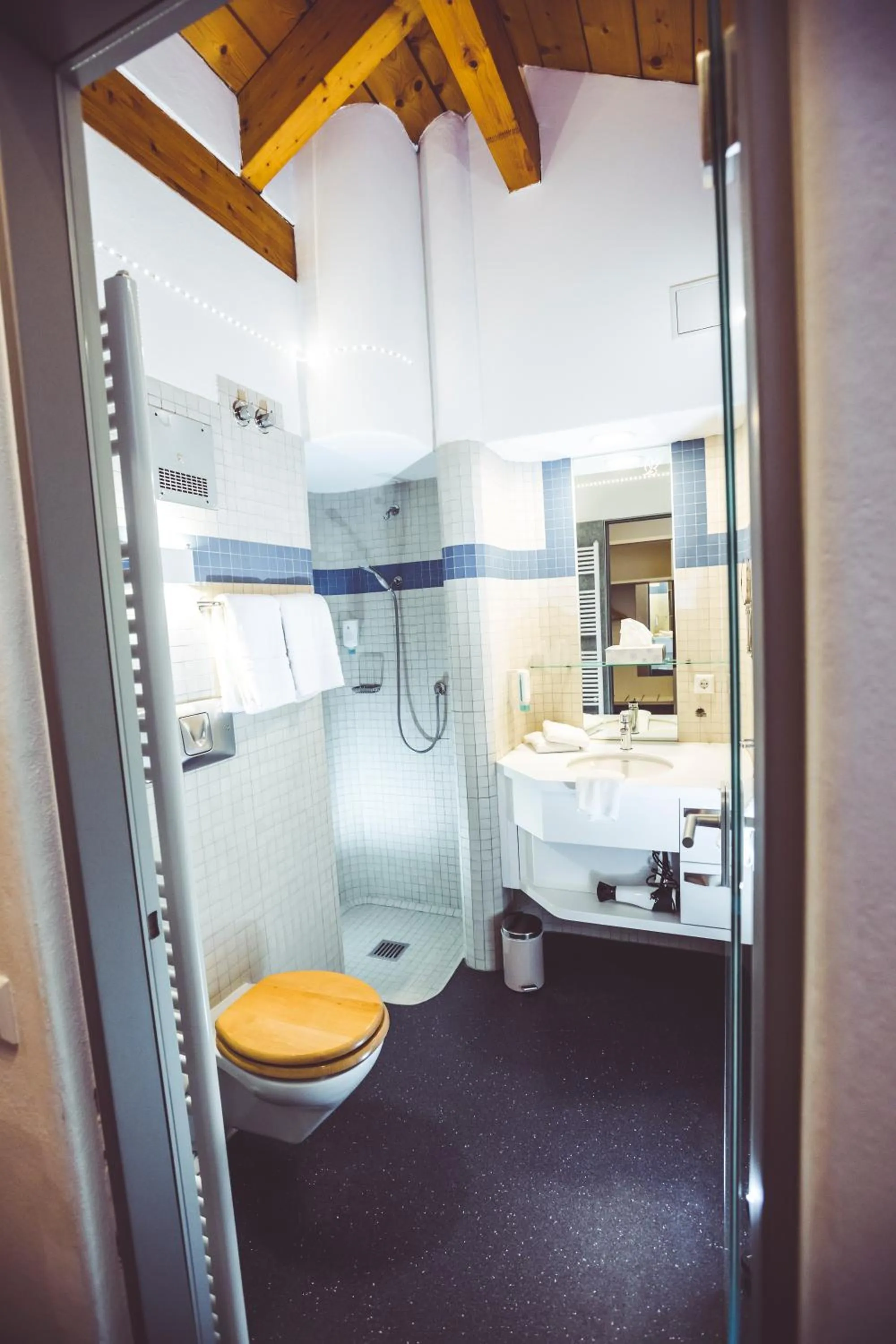 Shower in Hotel und Appartementhof Waldeck