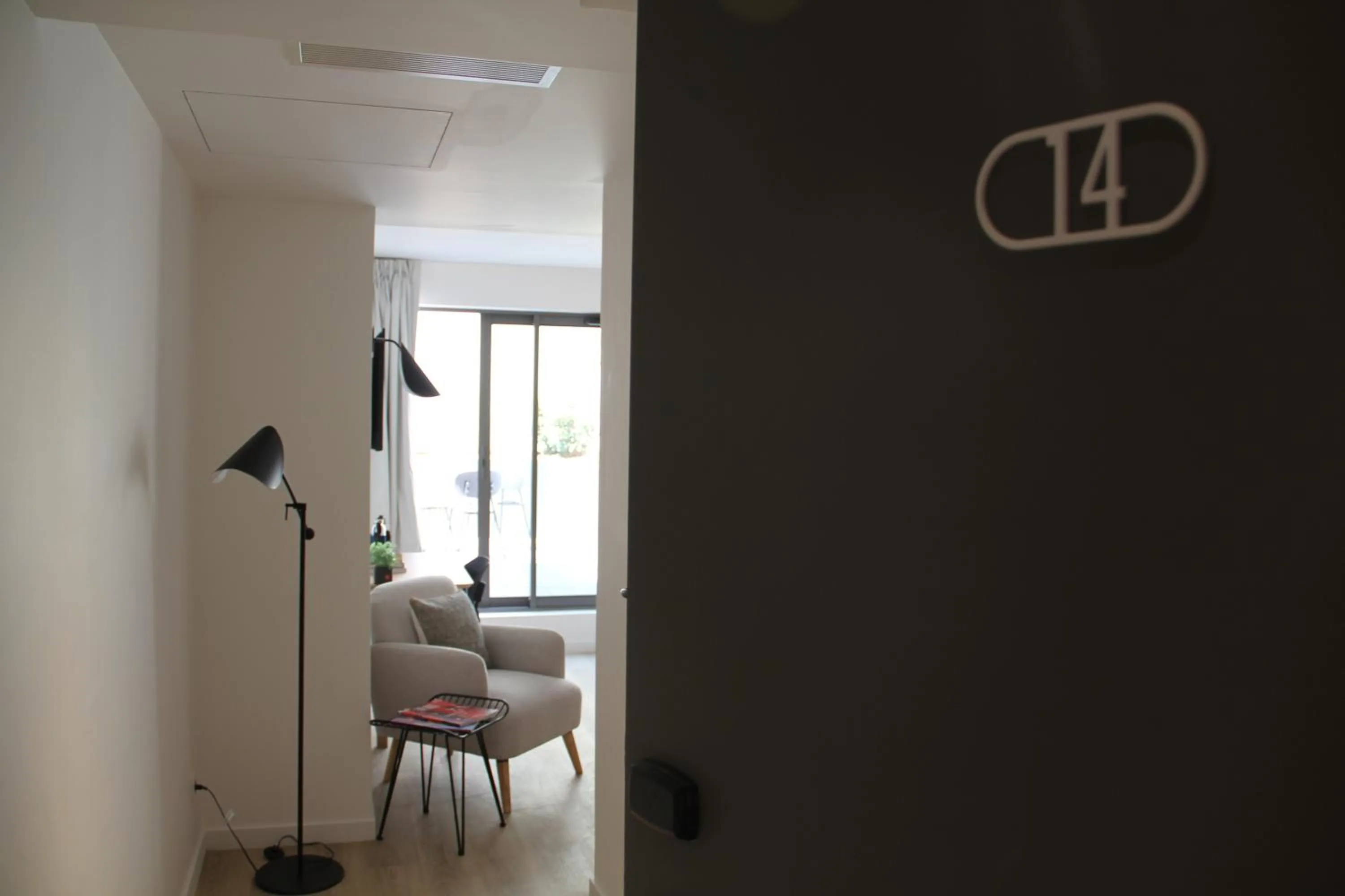 Living room in FINESTATE Coliving Champs-Elysées