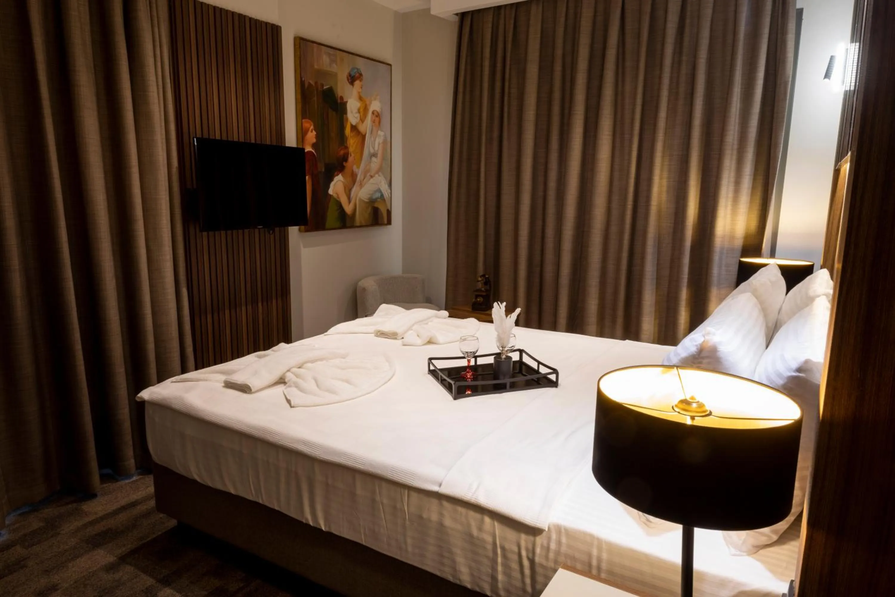 Bed in Monalisa Hotels KUŞADASI