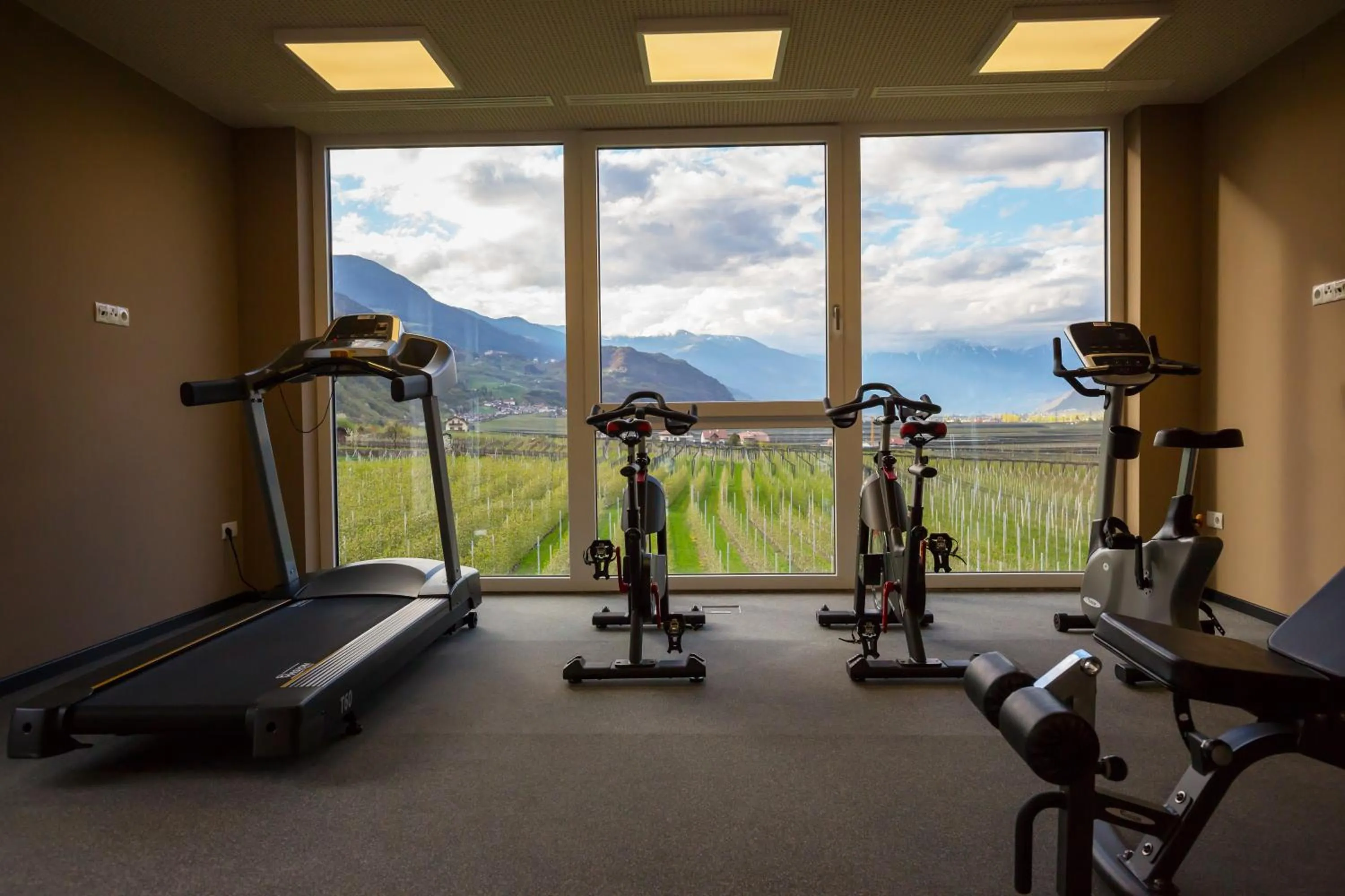 Fitness centre/facilities in Hotel Gantkofel