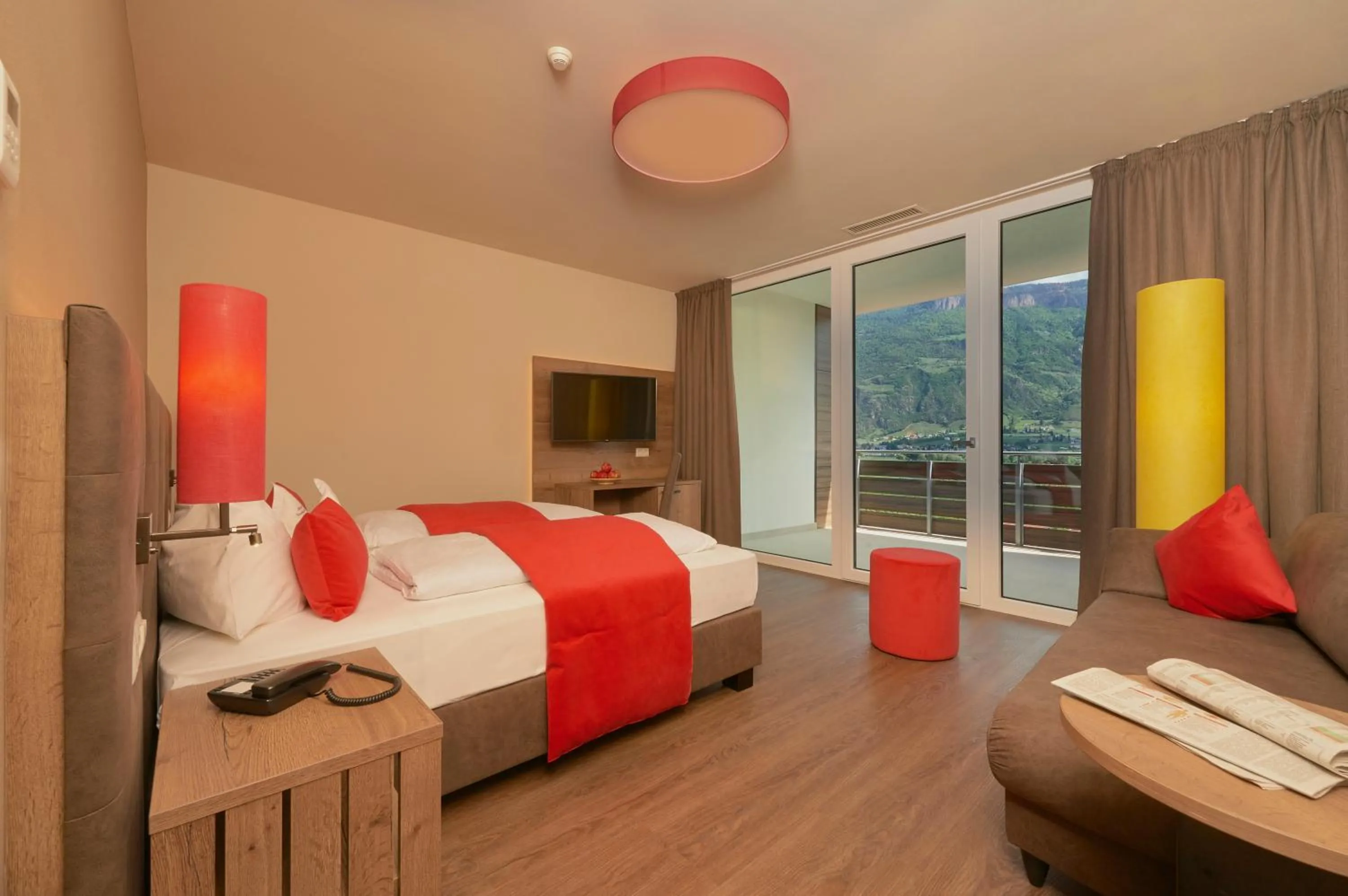 Bedroom in Hotel Gantkofel