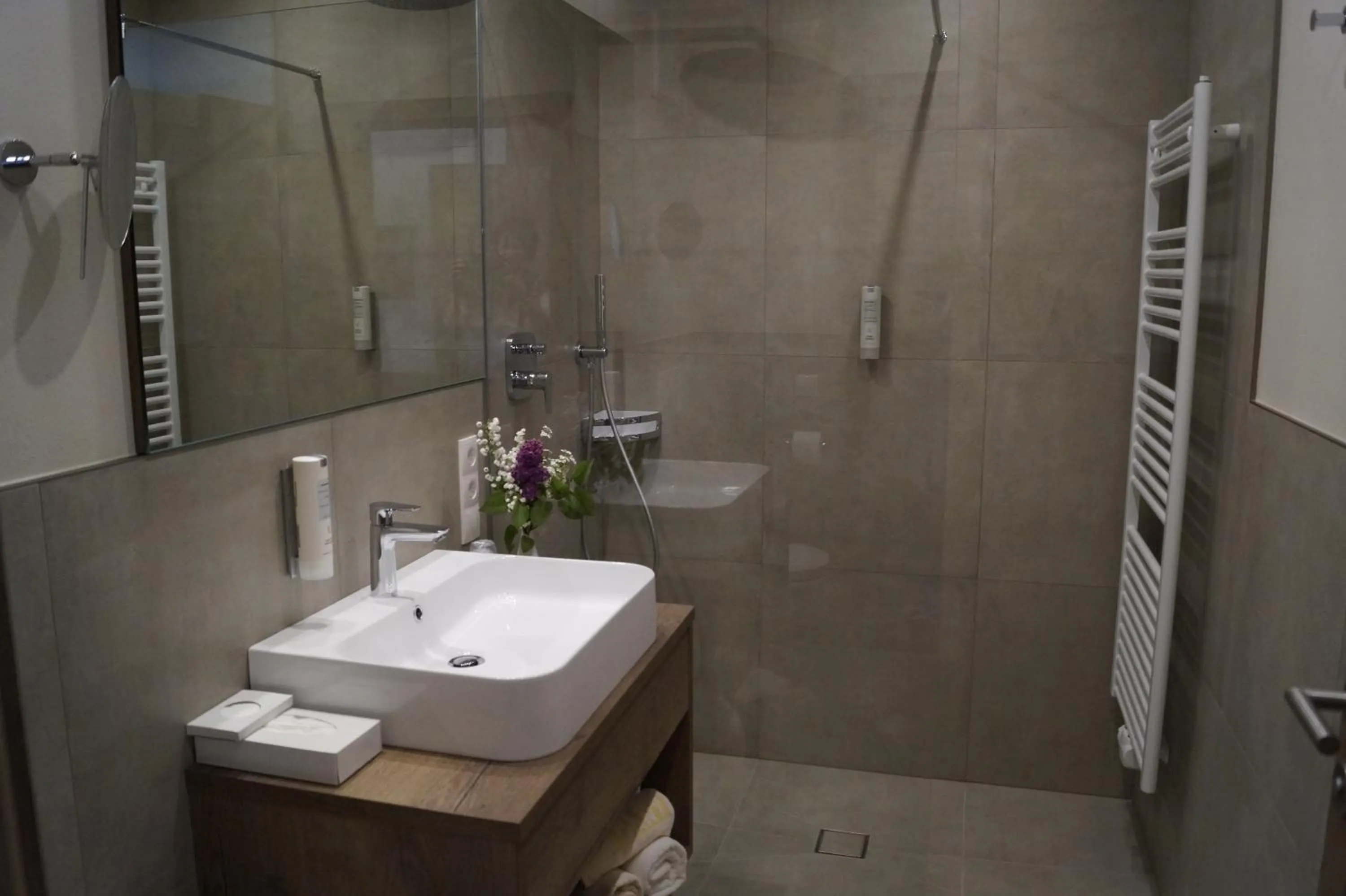 Bathroom in Hotel Gantkofel