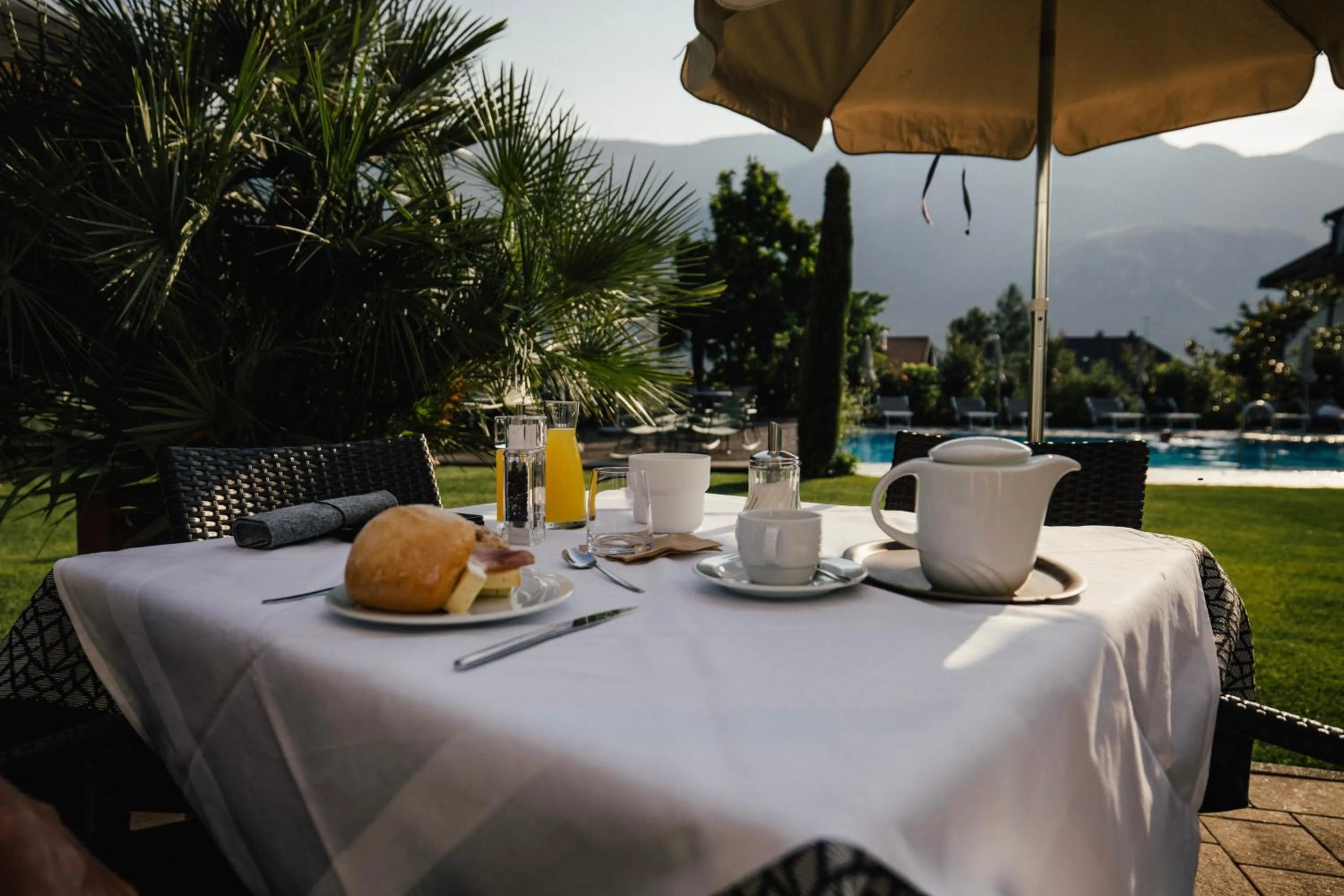 Breakfast in Hotel Gantkofel