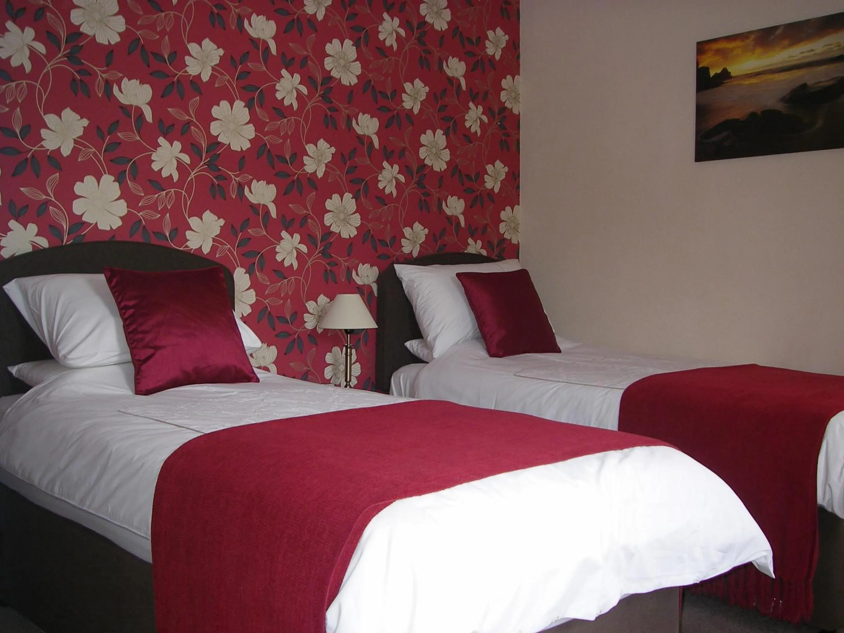 Bedroom, Bed in Saffron House