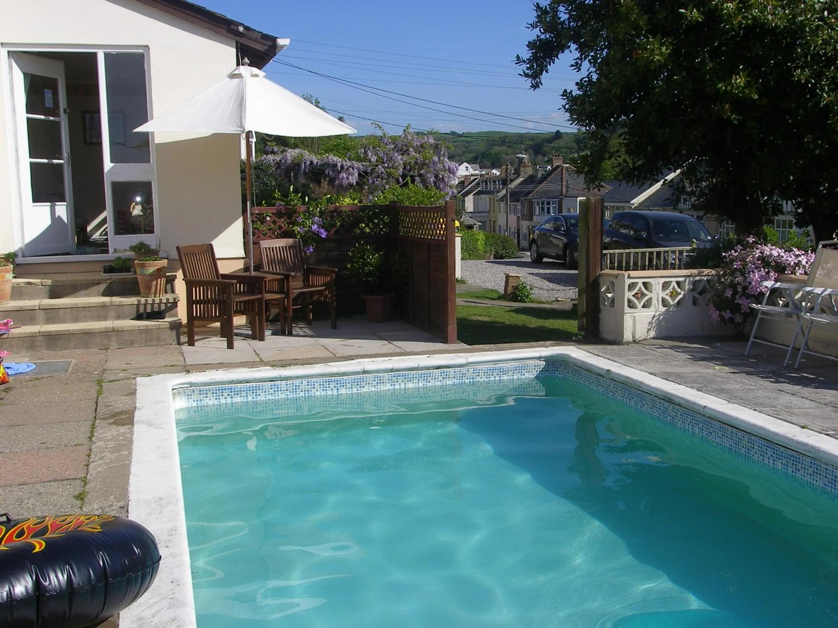 Swimming pool in Saffron House