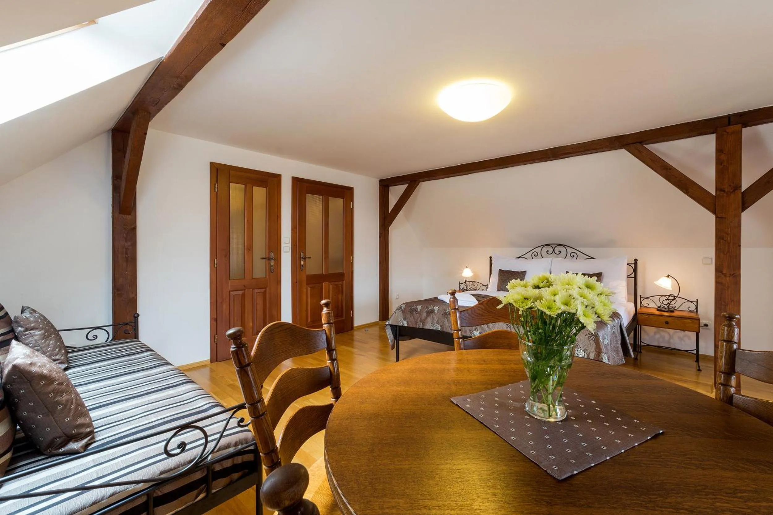 Living room in Vila Krumlov