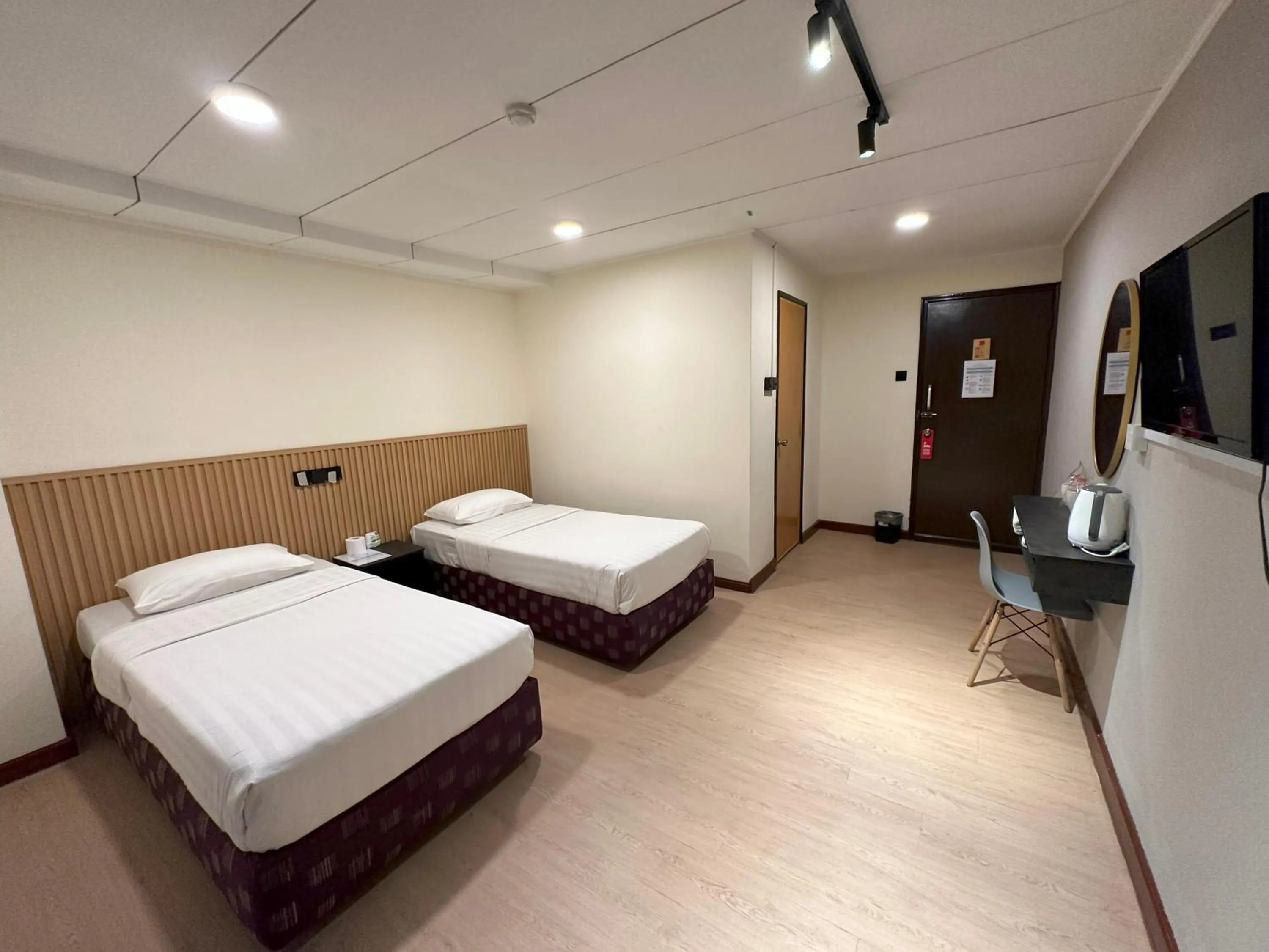 Bed in CU Boutique Hotel