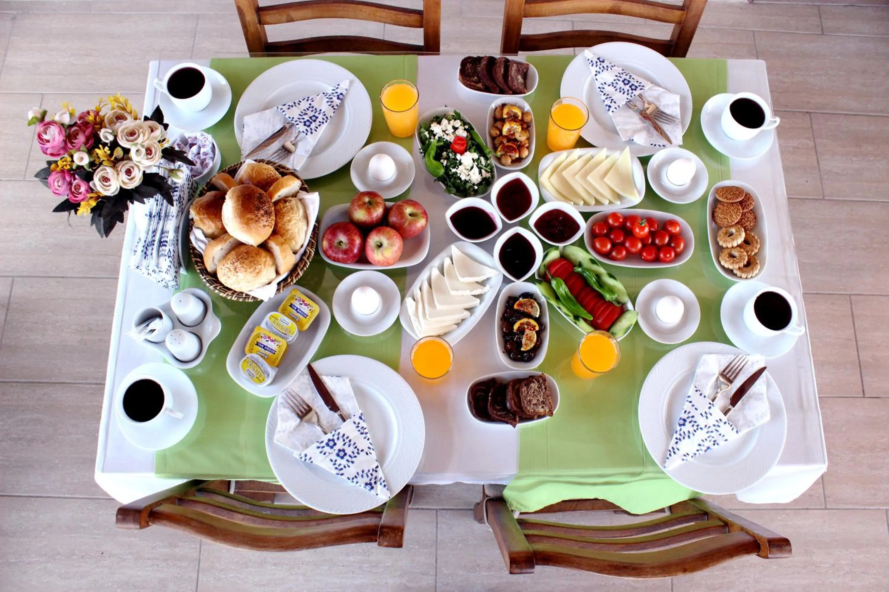 Food close-up in Selena Hotel