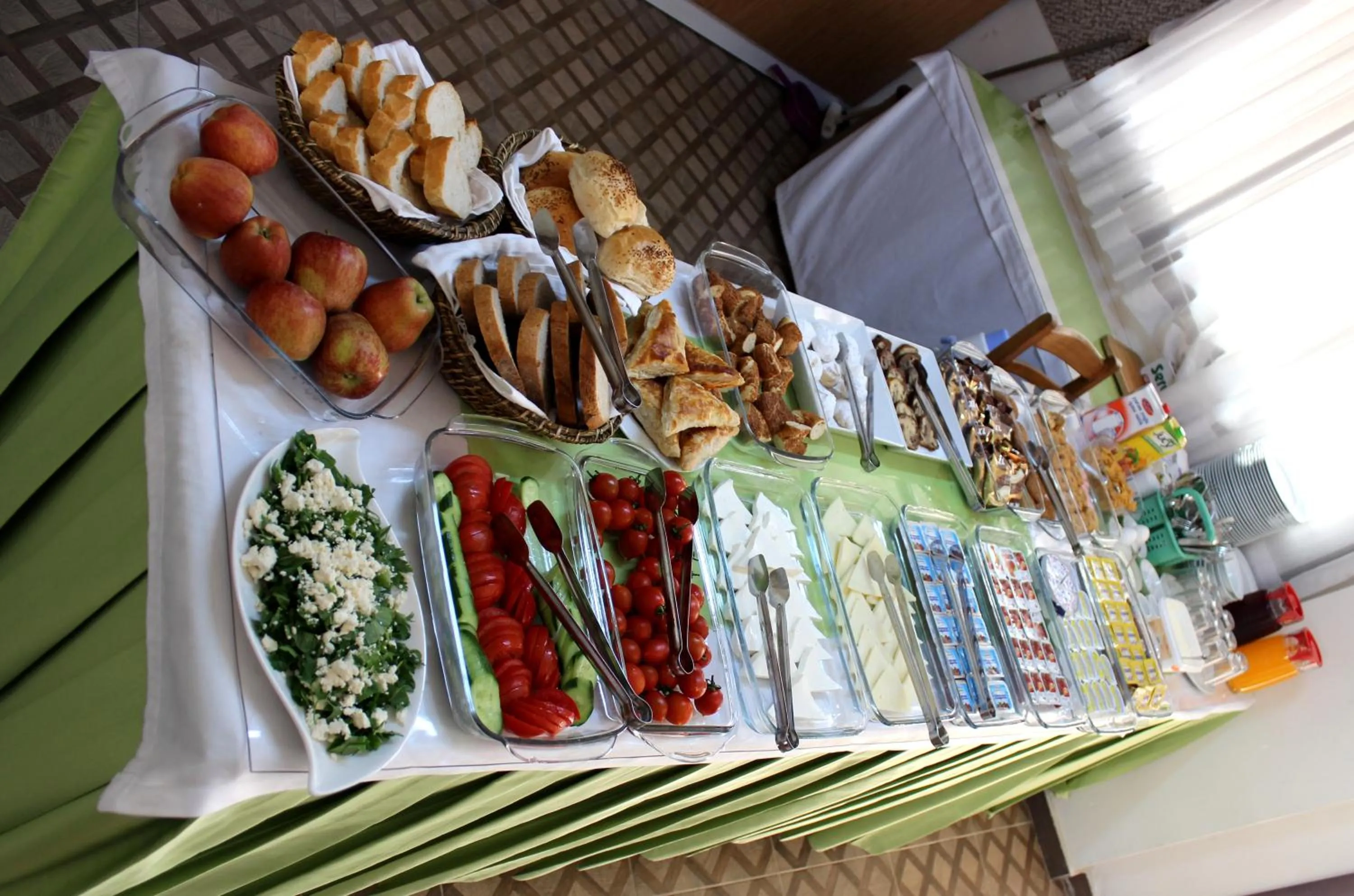 Buffet breakfast in Selena Hotel