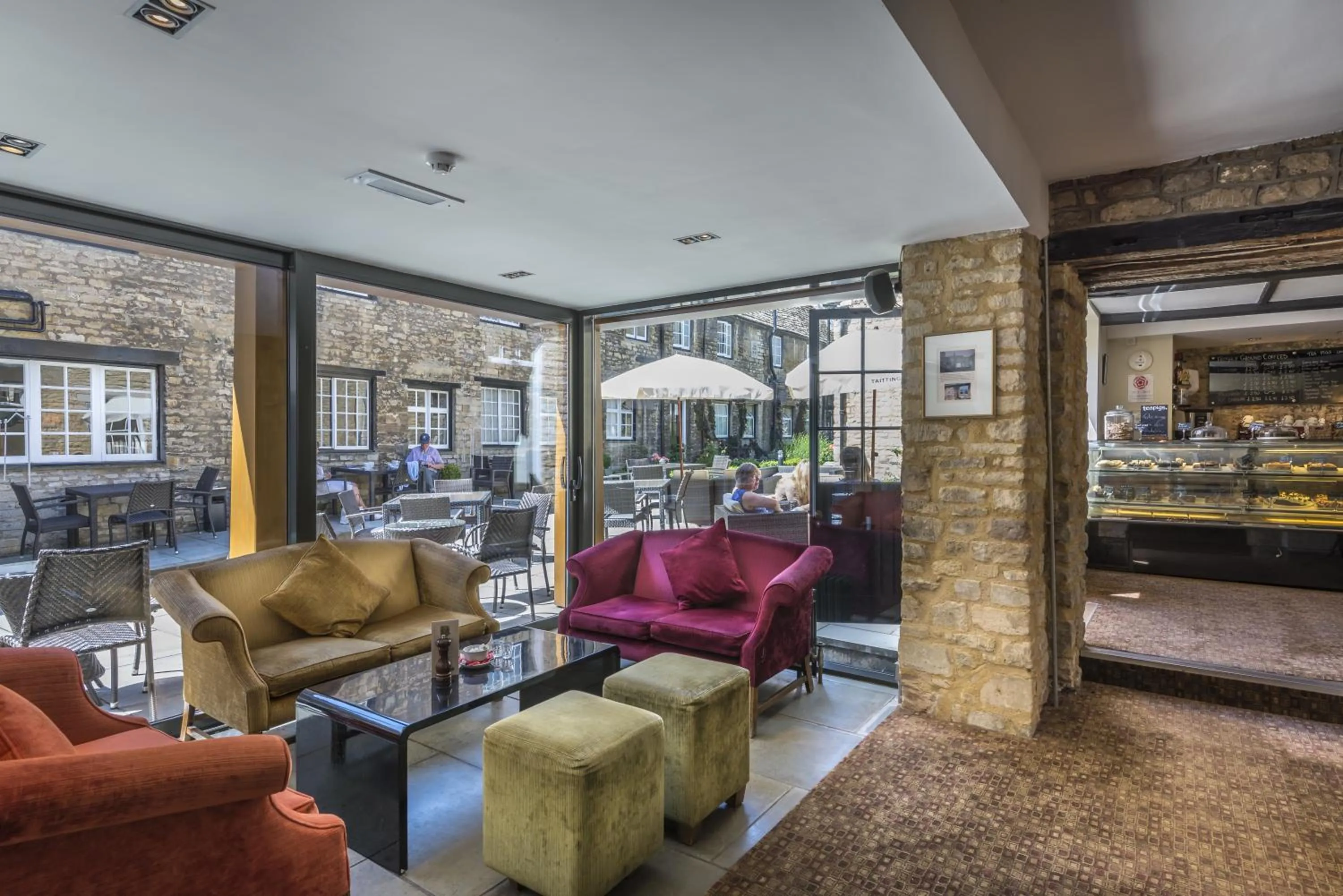 Lobby or reception in The Talbot Hotel, Oundle , Near Peterborough - The Coaching Inn Group