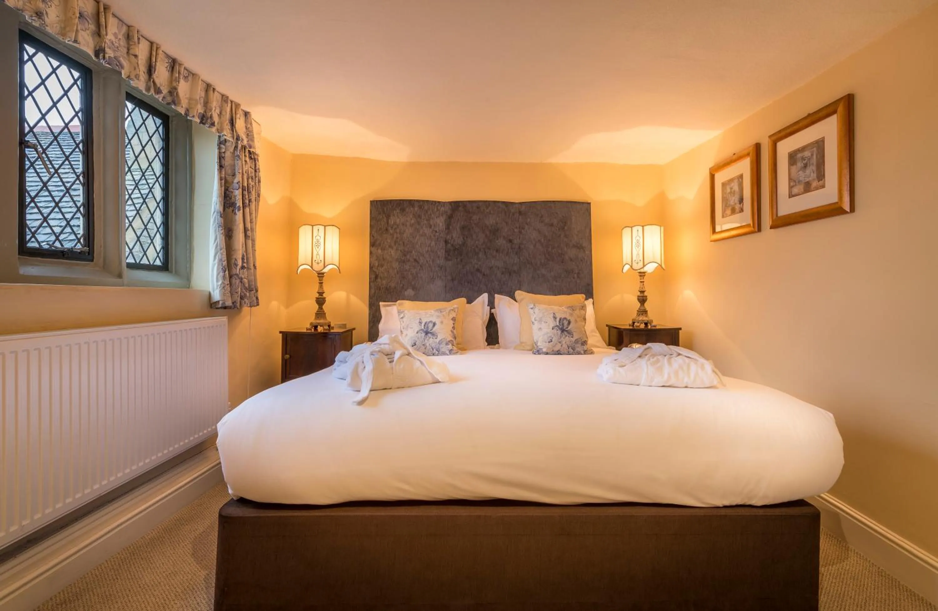 Bedroom, Bed in The Talbot Hotel, Oundle , Near Peterborough - The Coaching Inn Group