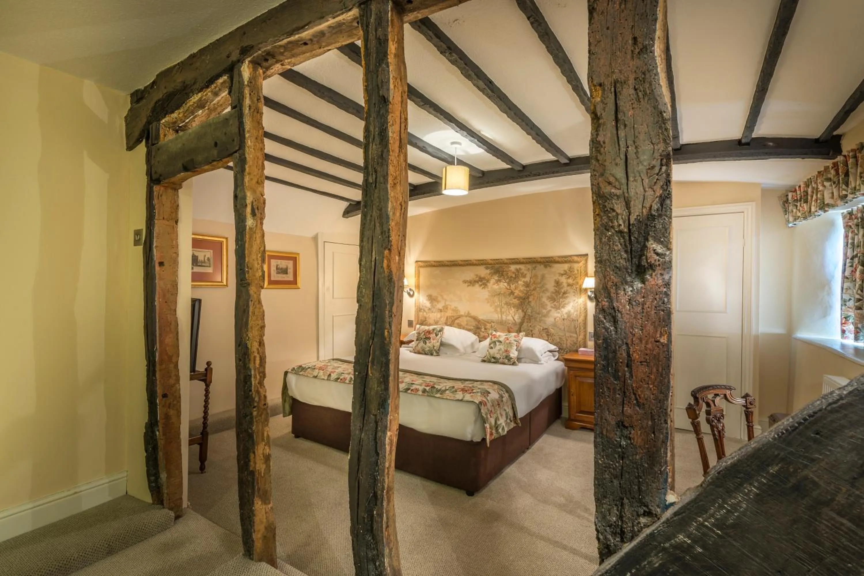 Bedroom, Bed in The Talbot Hotel, Oundle , Near Peterborough - The Coaching Inn Group