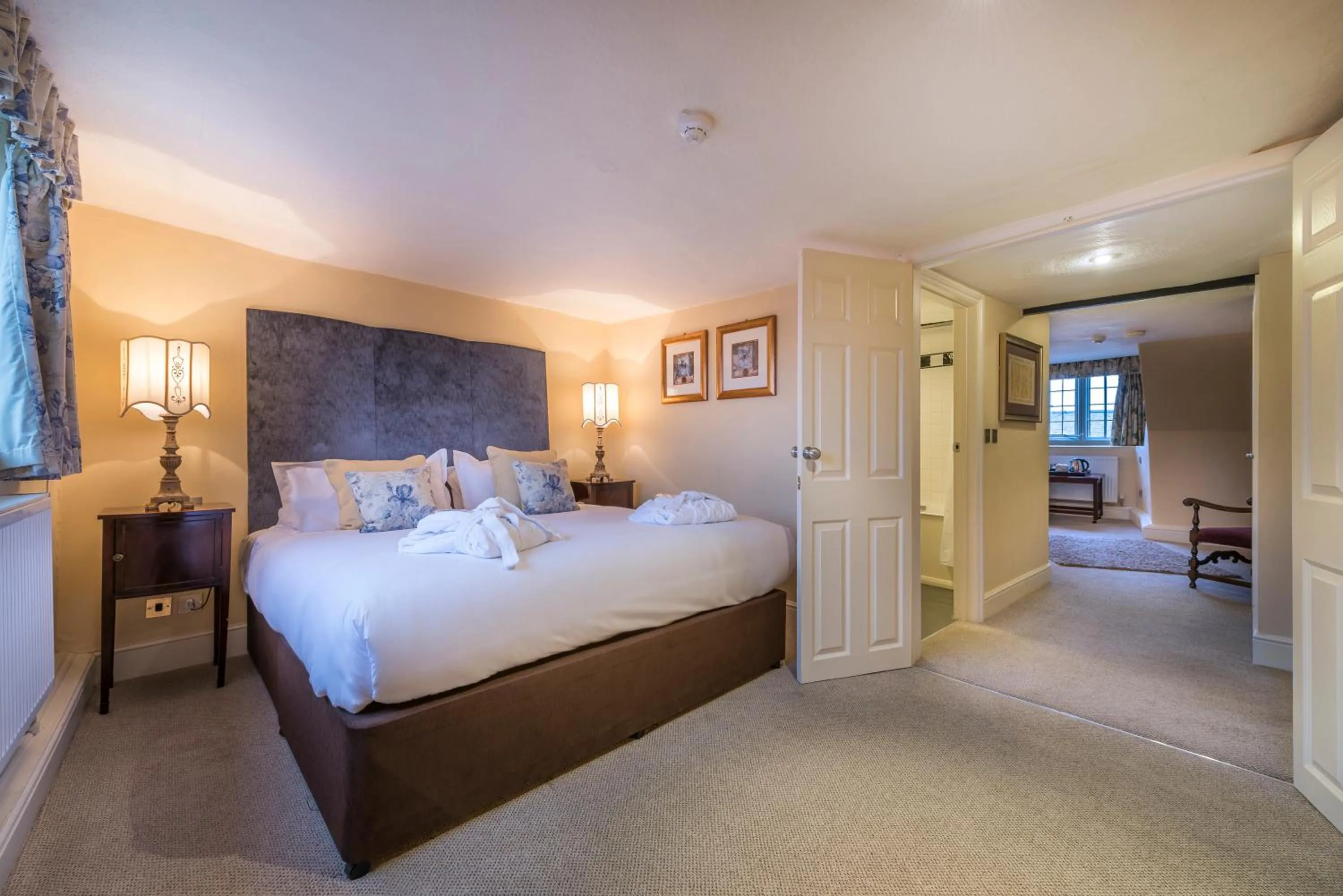 Bedroom, Bed in The Talbot Hotel, Oundle , Near Peterborough - The Coaching Inn Group