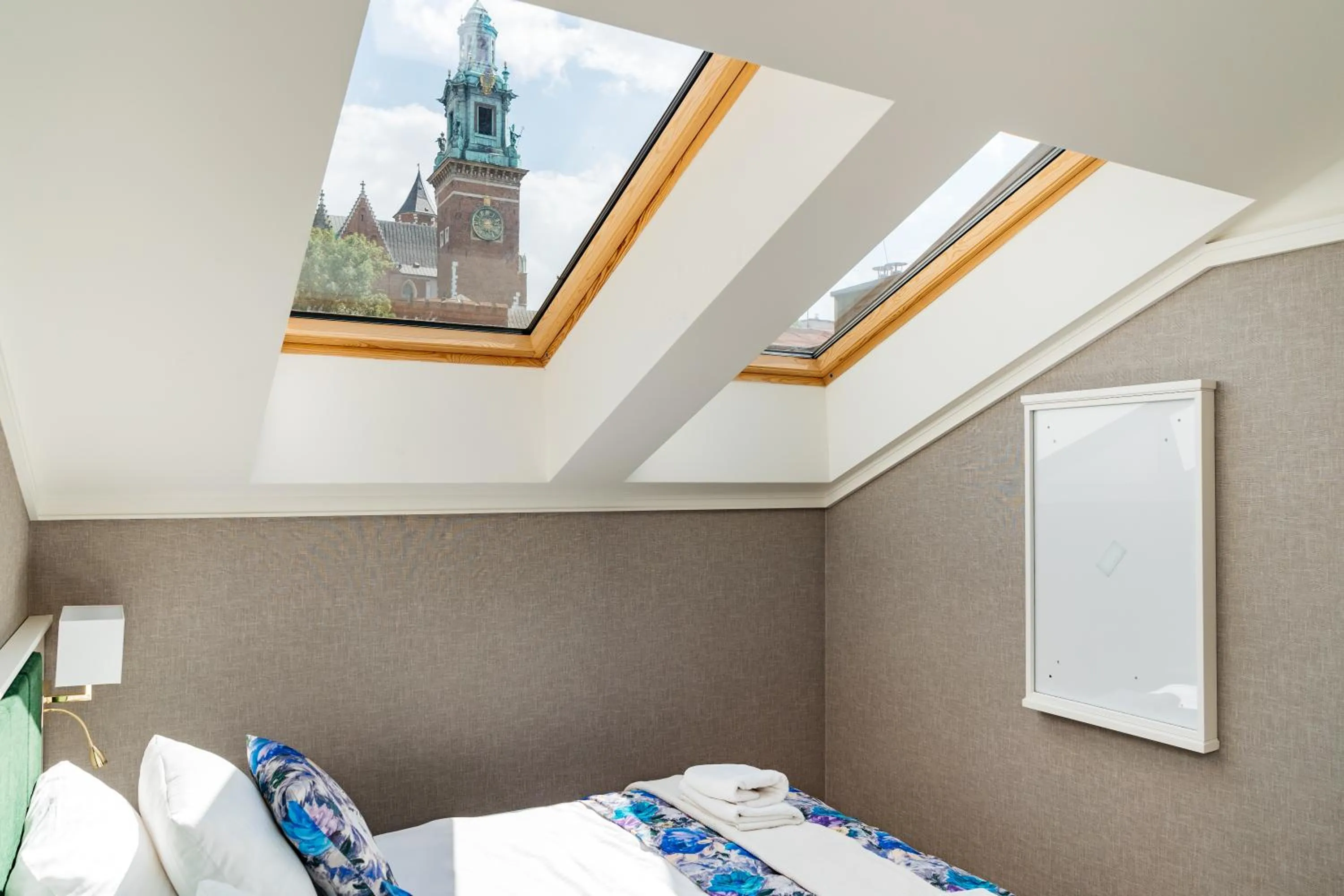 View (from property/room), Bed in WillaWawel - LoftAffair Collection